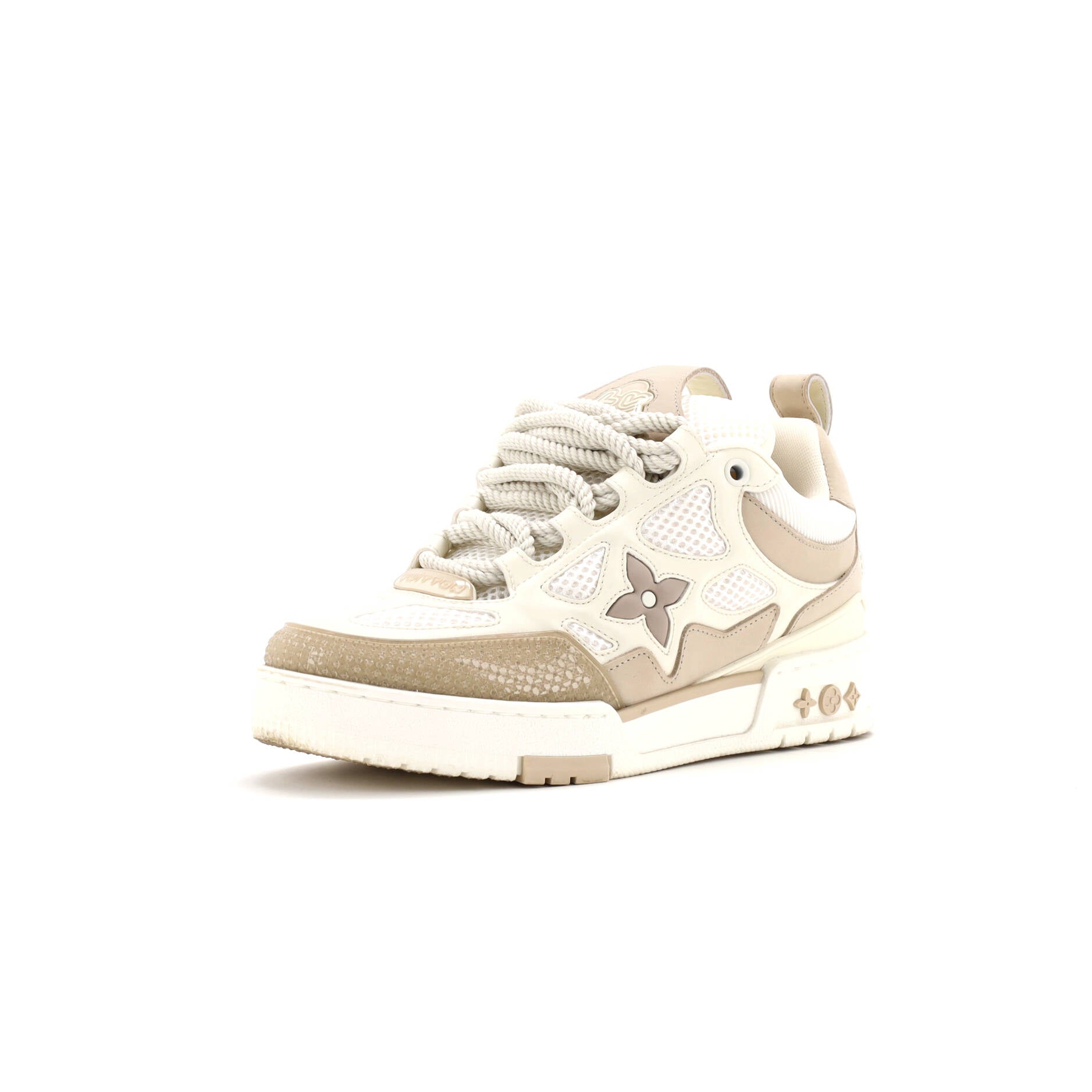 Louis Vuitton Men's LV Skate Sneakers Technical Mesh with Leather and Suede