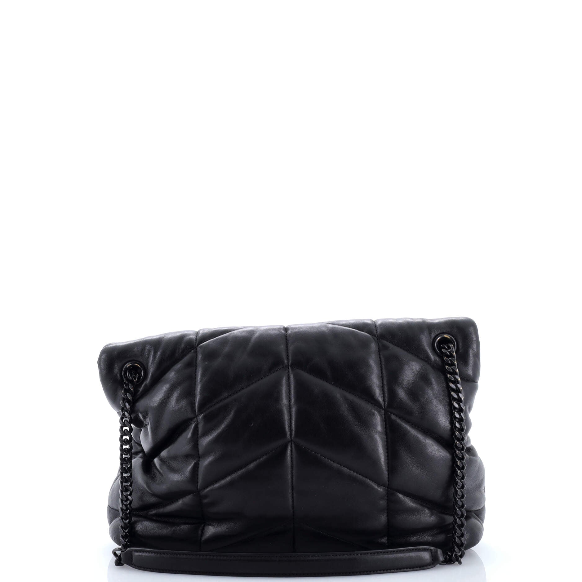 Saint Laurent Loulou Puffer Shoulder Bag Quilted Leather Medium