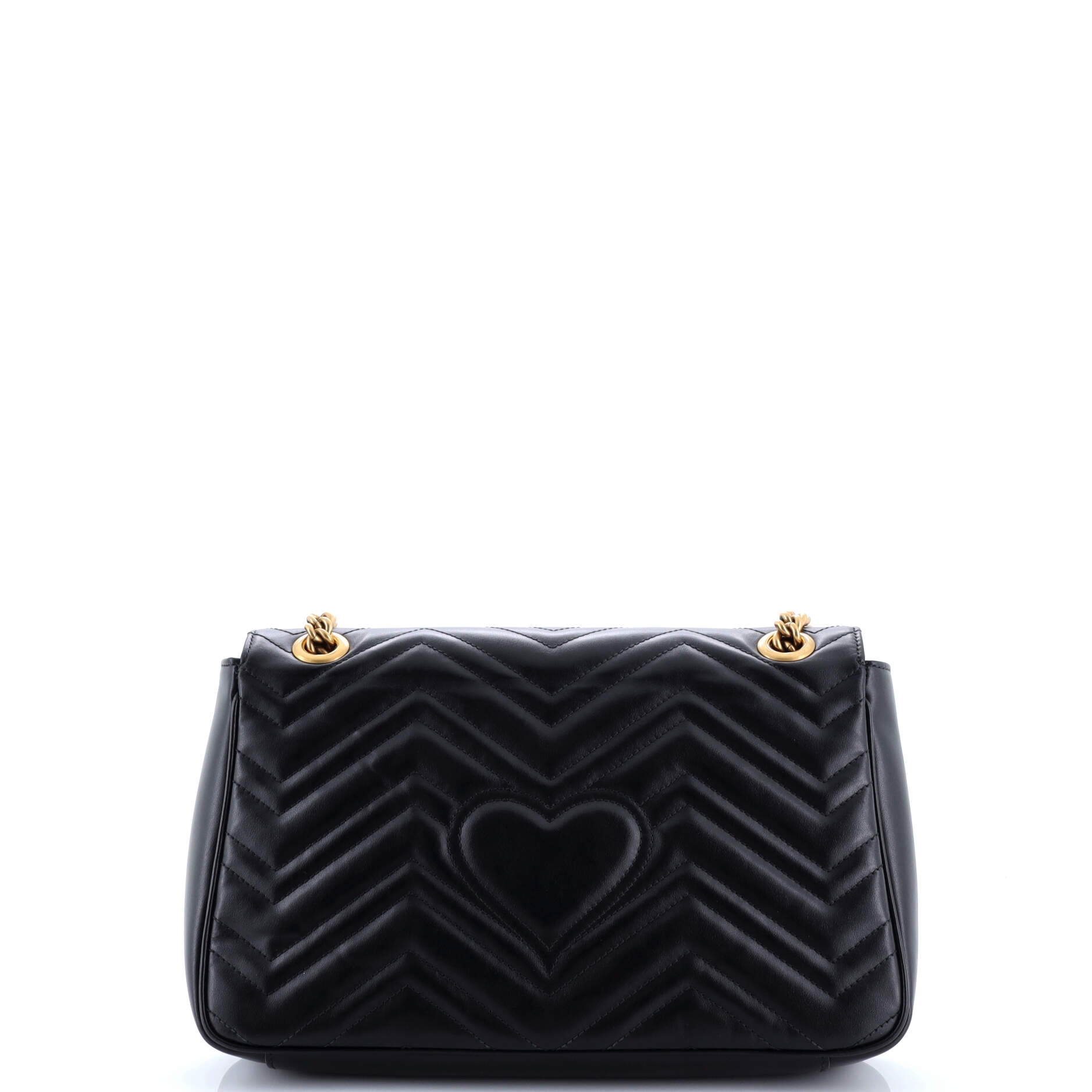 Gucci GG Marmont Flap Bag Matelasse Leather Medium