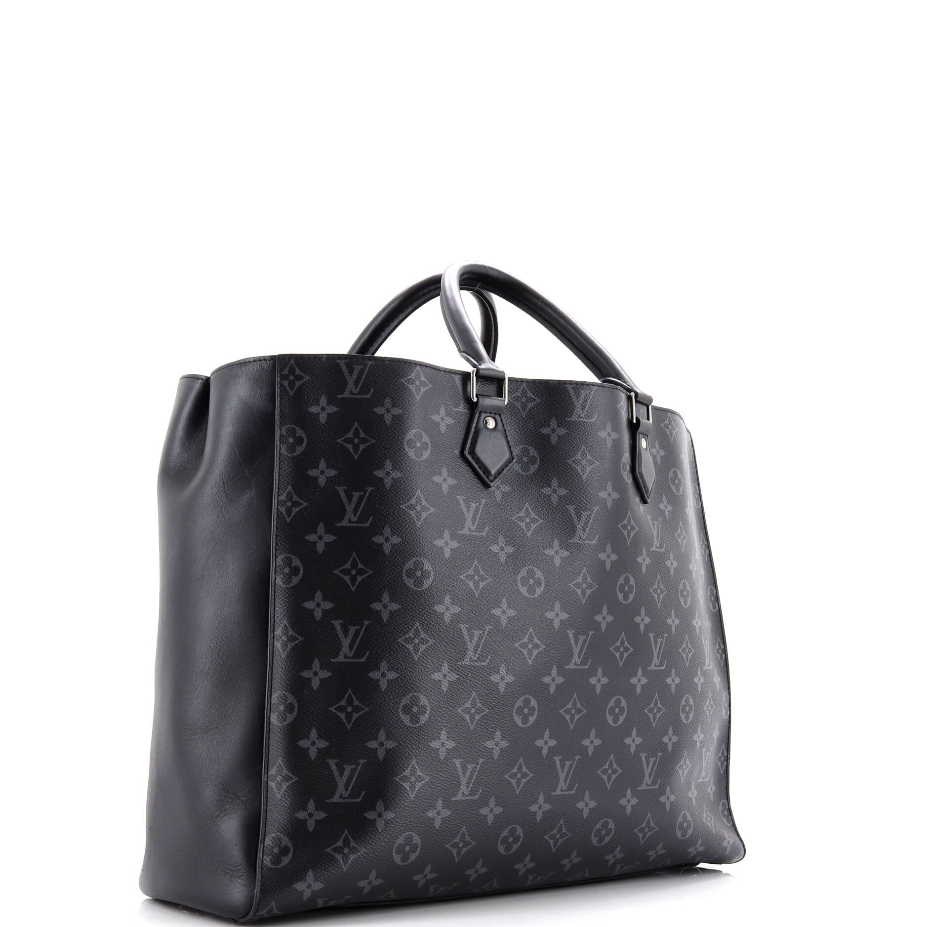 Louis Vuitton Grand Sac Bag Monogram Eclipse Canvas