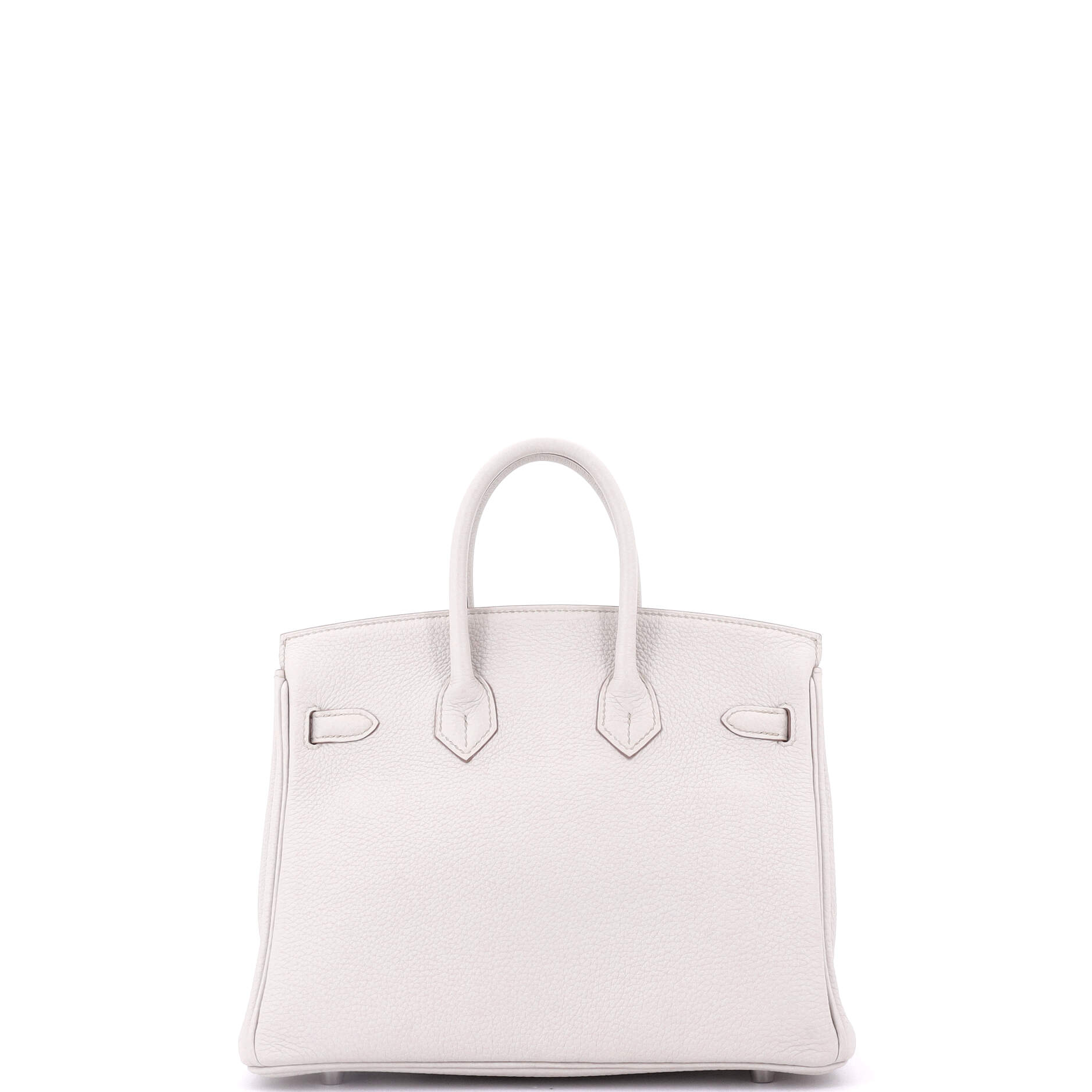 Hermes Birkin Handbag Light Togo with Palladium Hardware 25