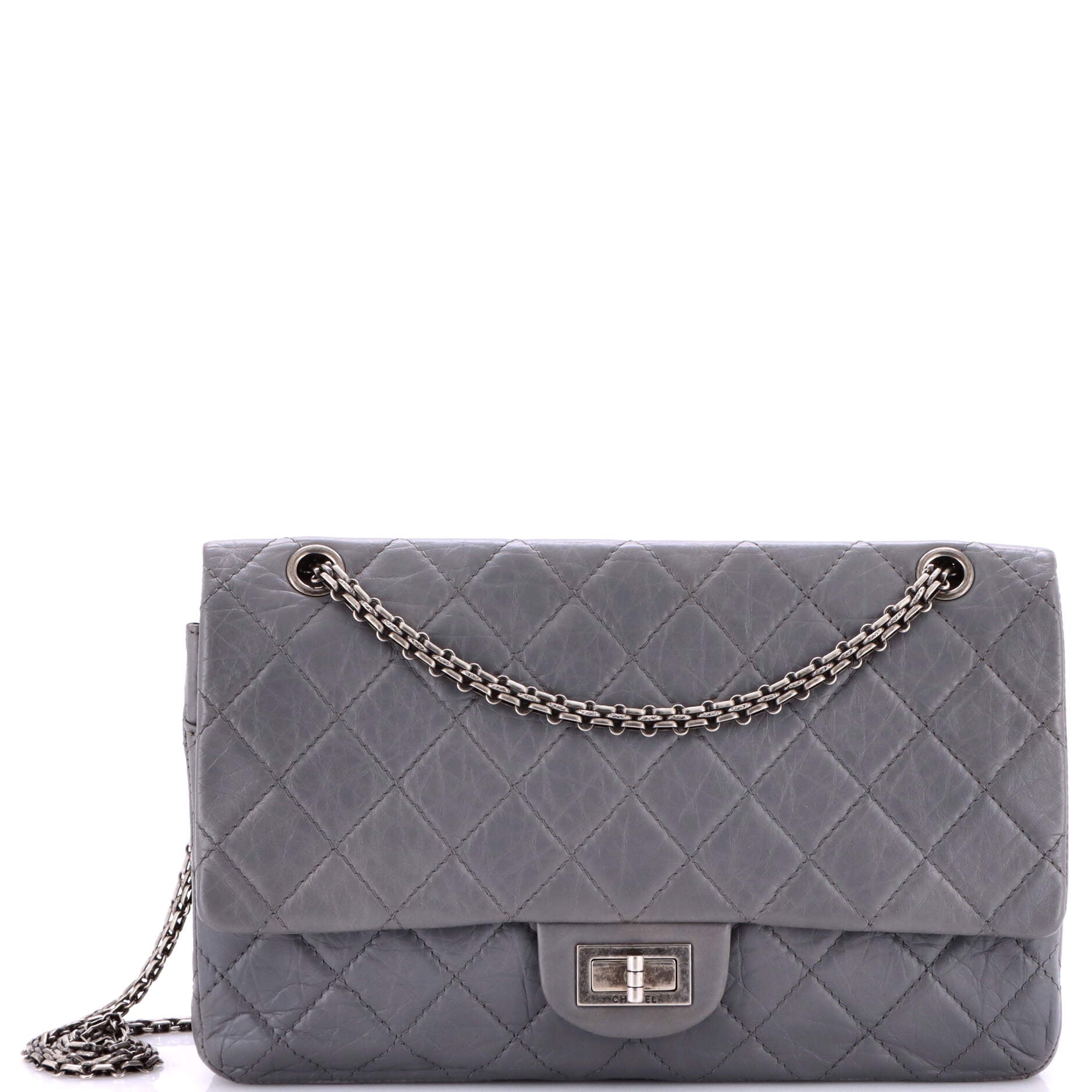 Chanel Reissue 2.55 Flap Bag Quilted Aged Calfskin 227