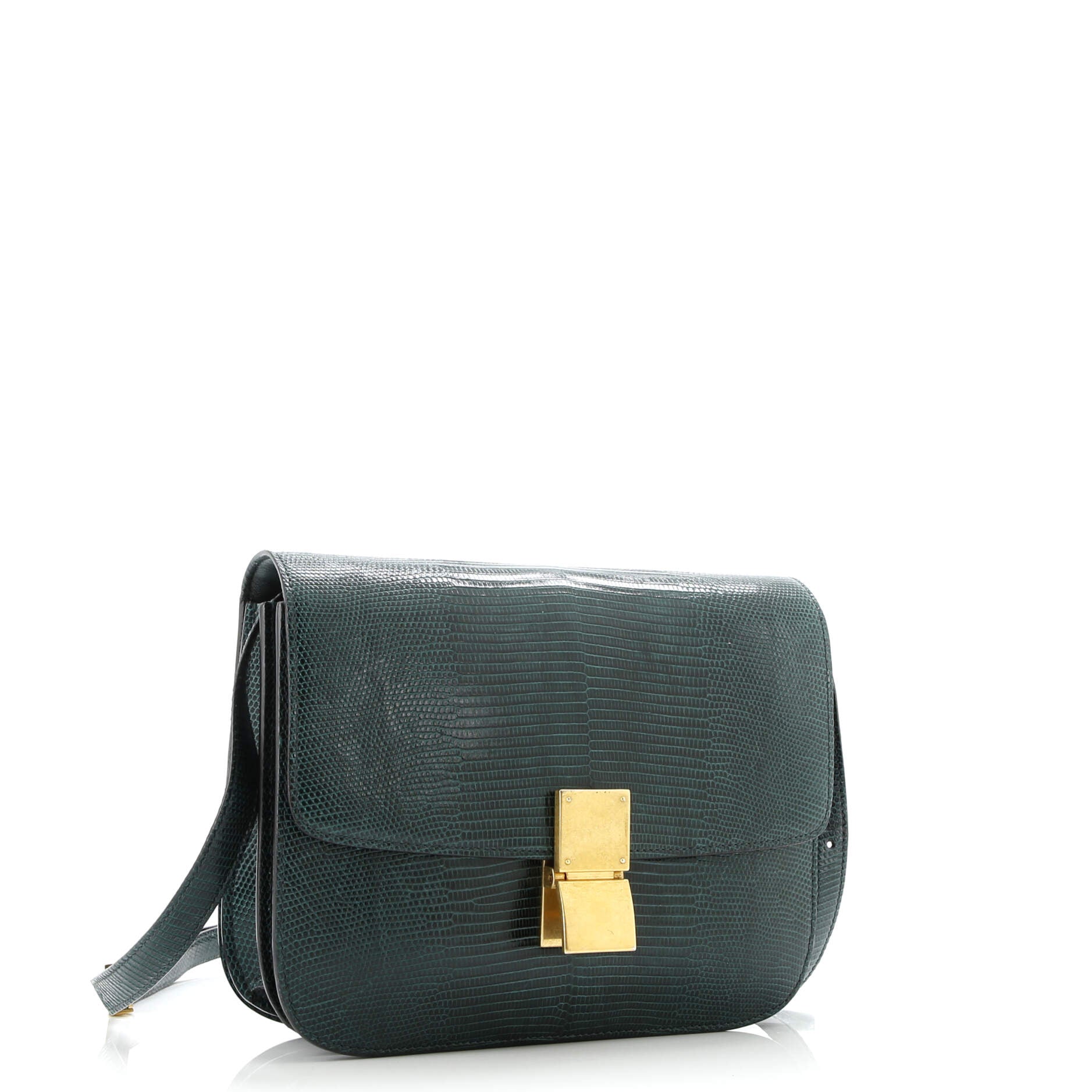 Celine Classic Box Bag Lizard Medium