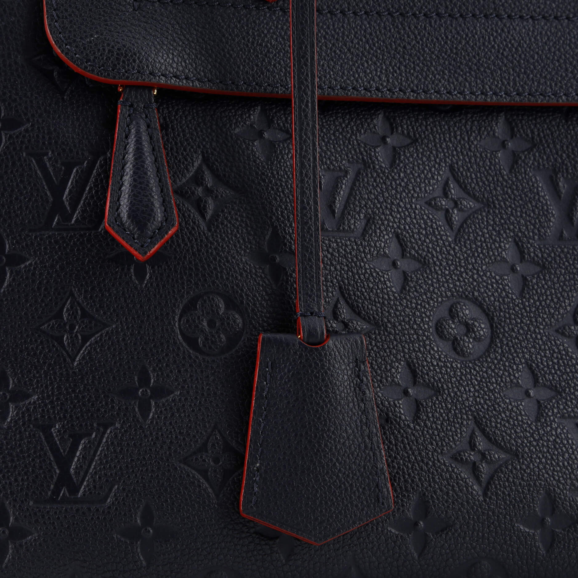 Louis Vuitton Pont Neuf Handbag Monogram Empreinte Leather MM