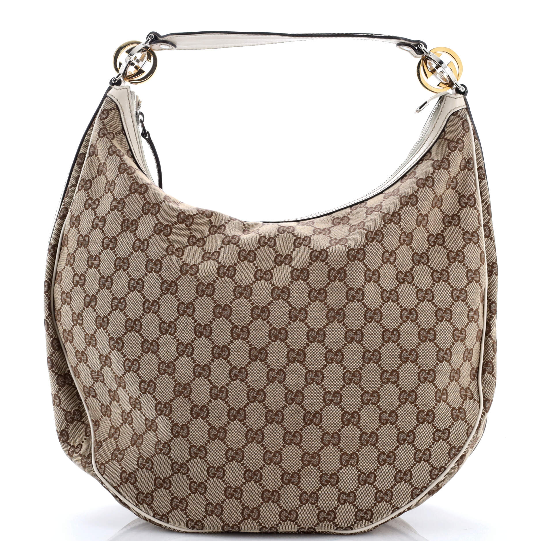 Gucci Twins Hobo GG Canvas Medium