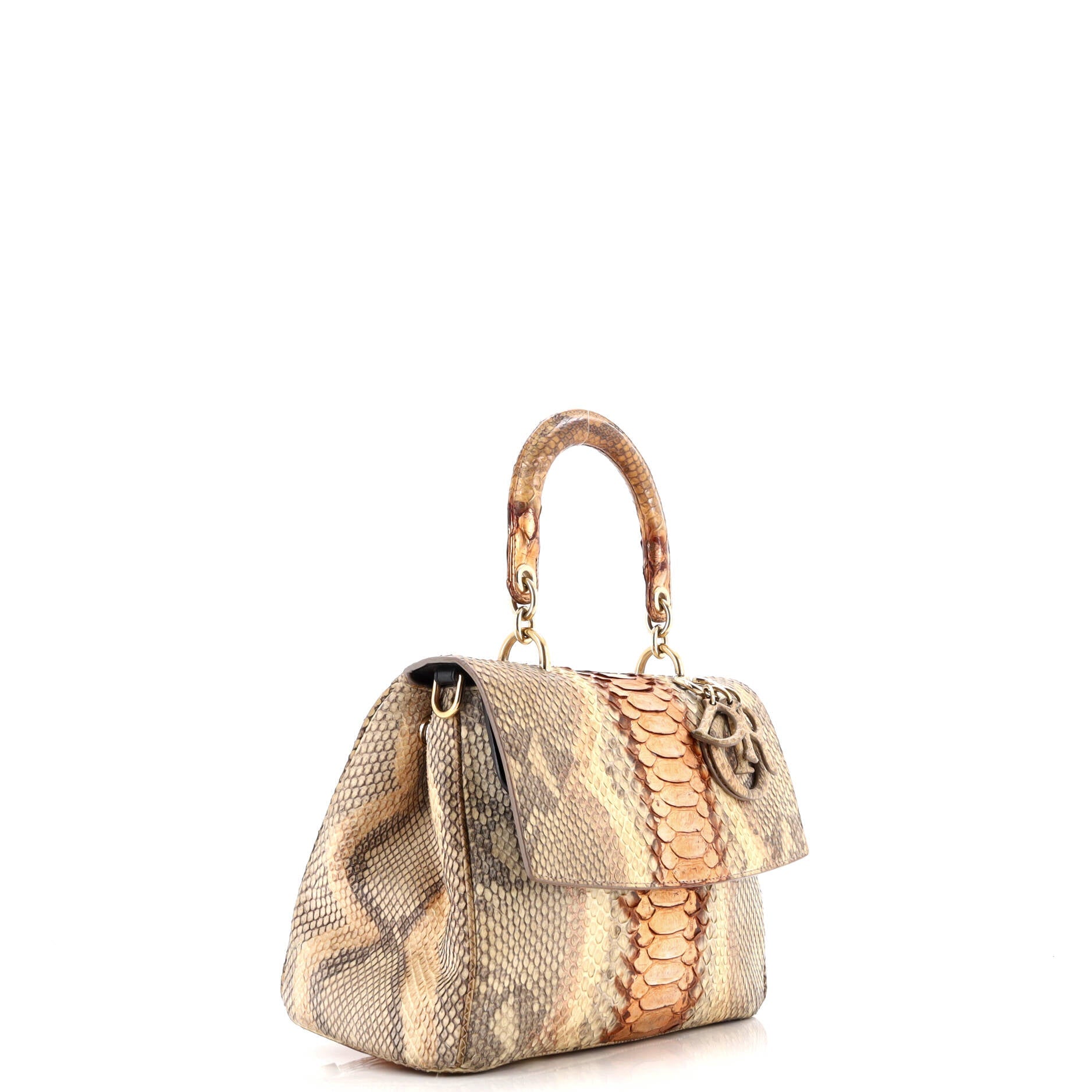 Christian Dior Be Dior Bag Python Medium
