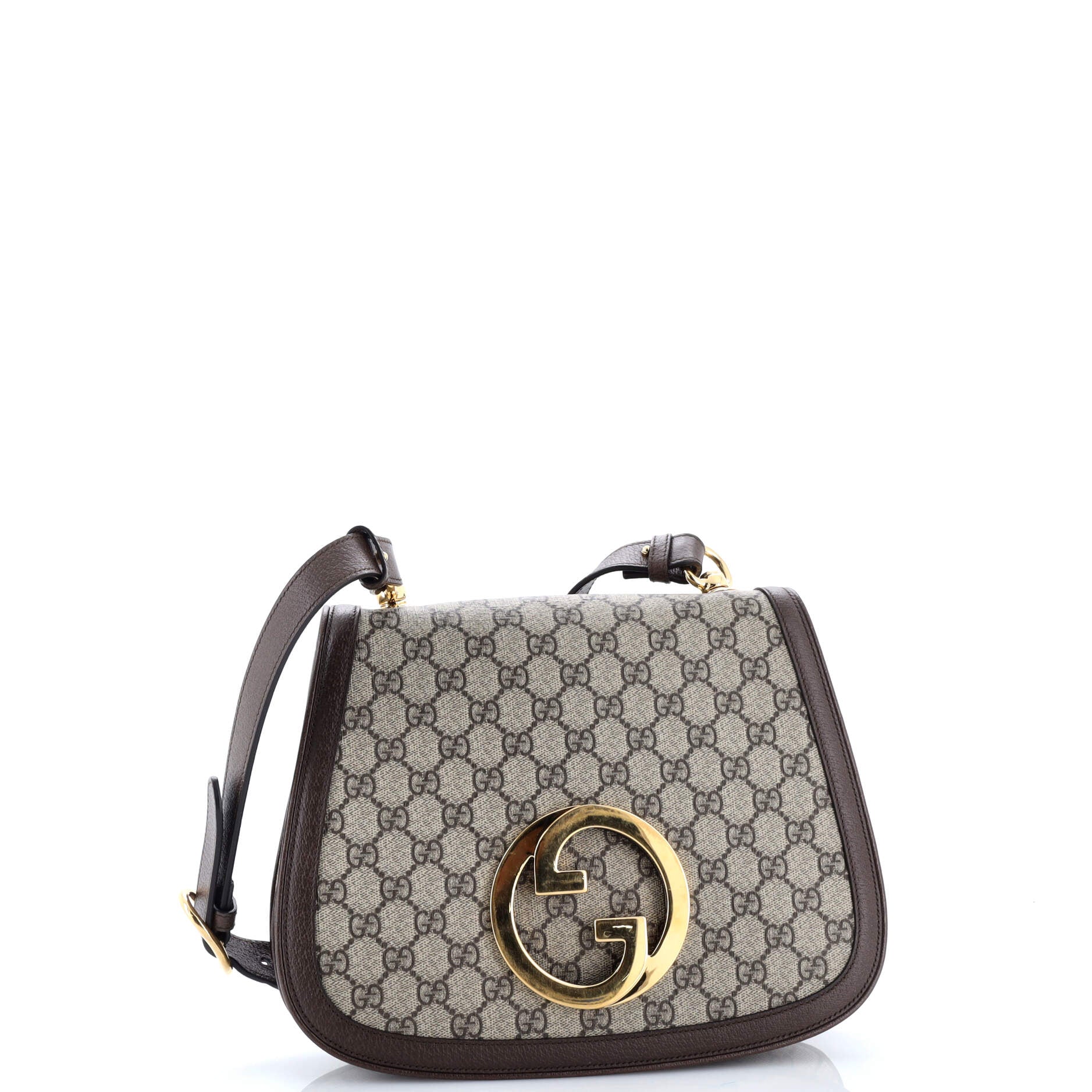 Gucci Blondie NM Top Handle Bag GG Coated Canvas Medium