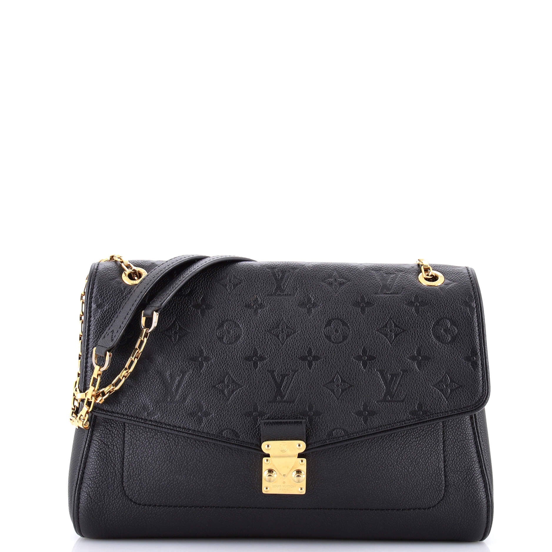 Louis Vuitton Saint Germain Handbag Monogram Empreinte Leather MM