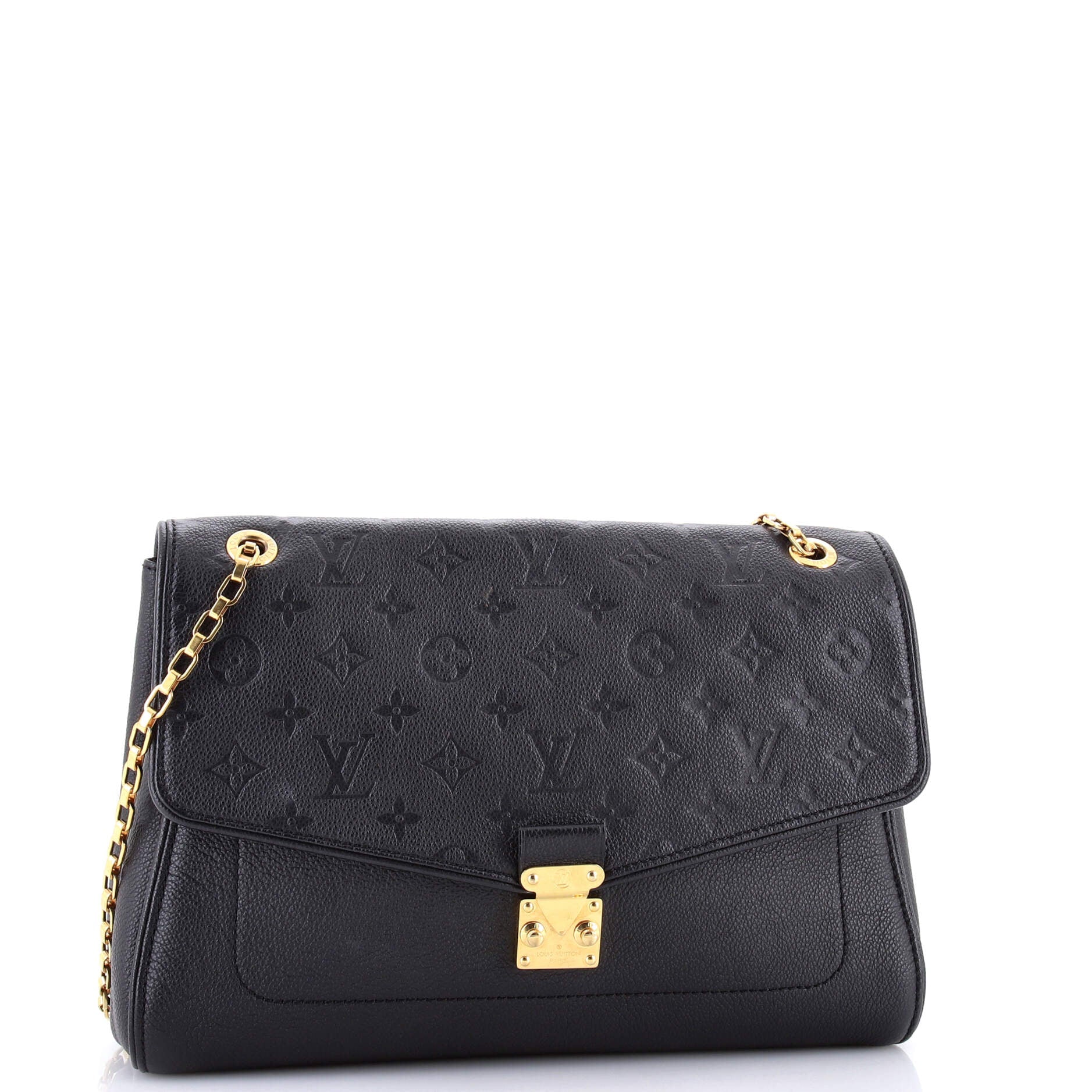 Louis Vuitton Saint Germain Handbag Monogram Empreinte Leather MM