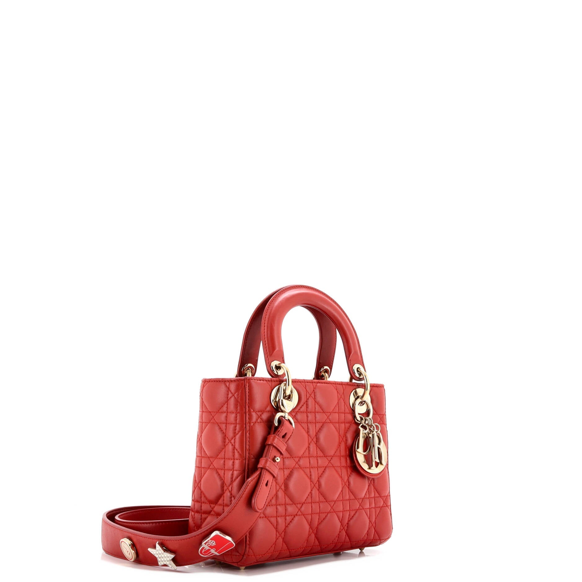 Christian Dior My Lady Dior Bag Cannage Quilt Lambskin
