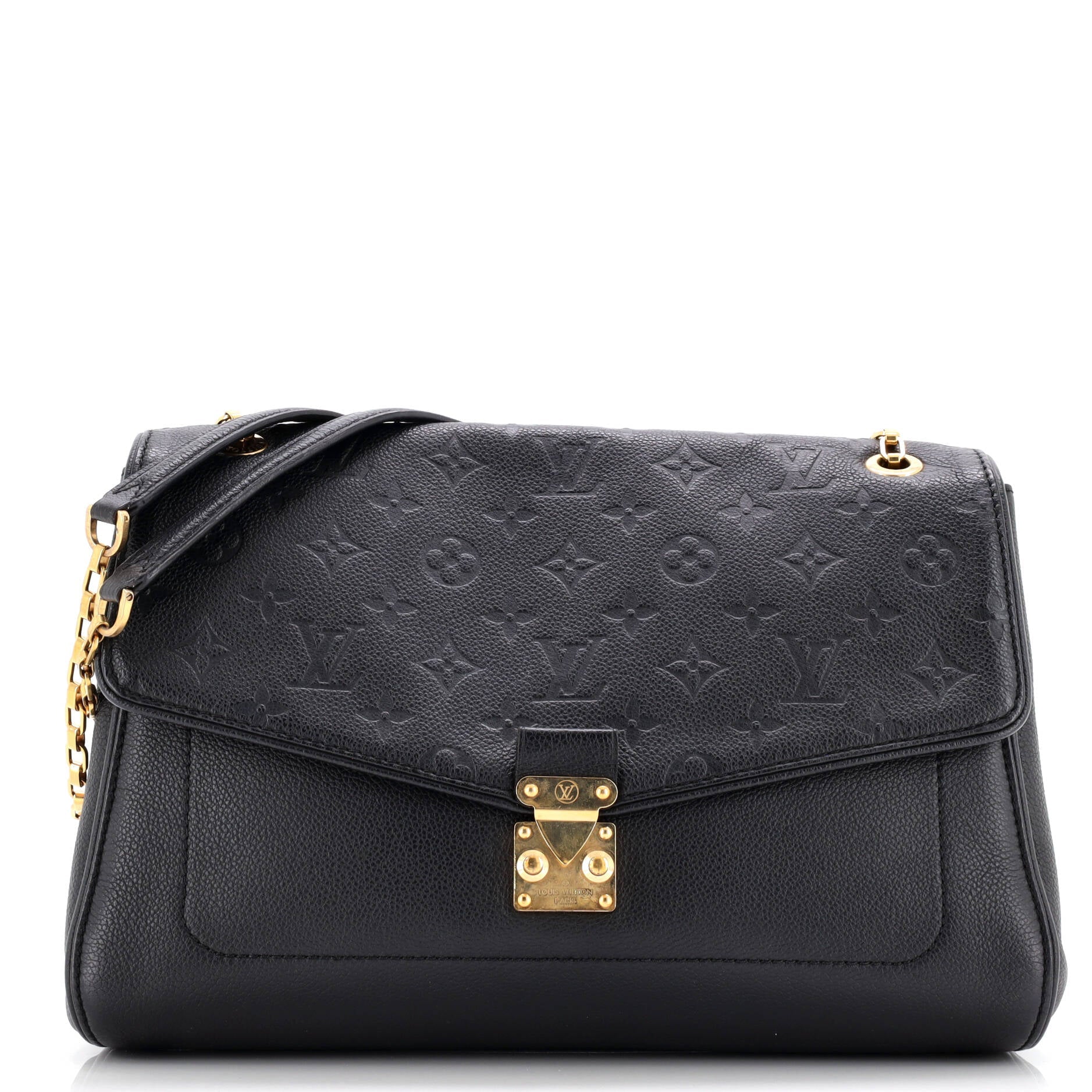 Louis Vuitton Saint Germain Handbag Monogram Empreinte Leather MM