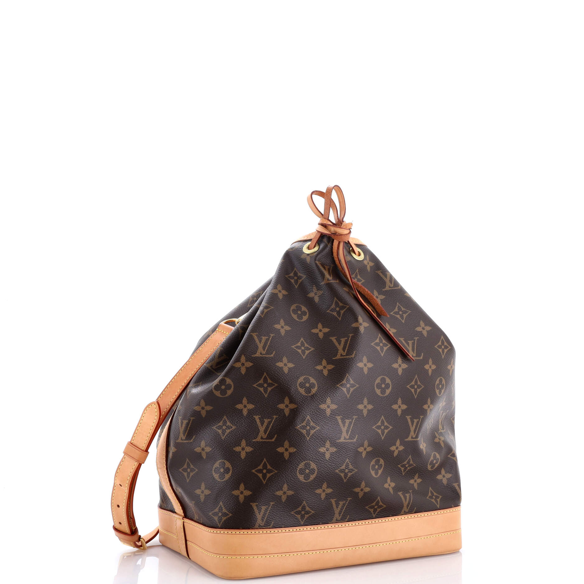 Louis Vuitton Noe Handbag Monogram Canvas Large