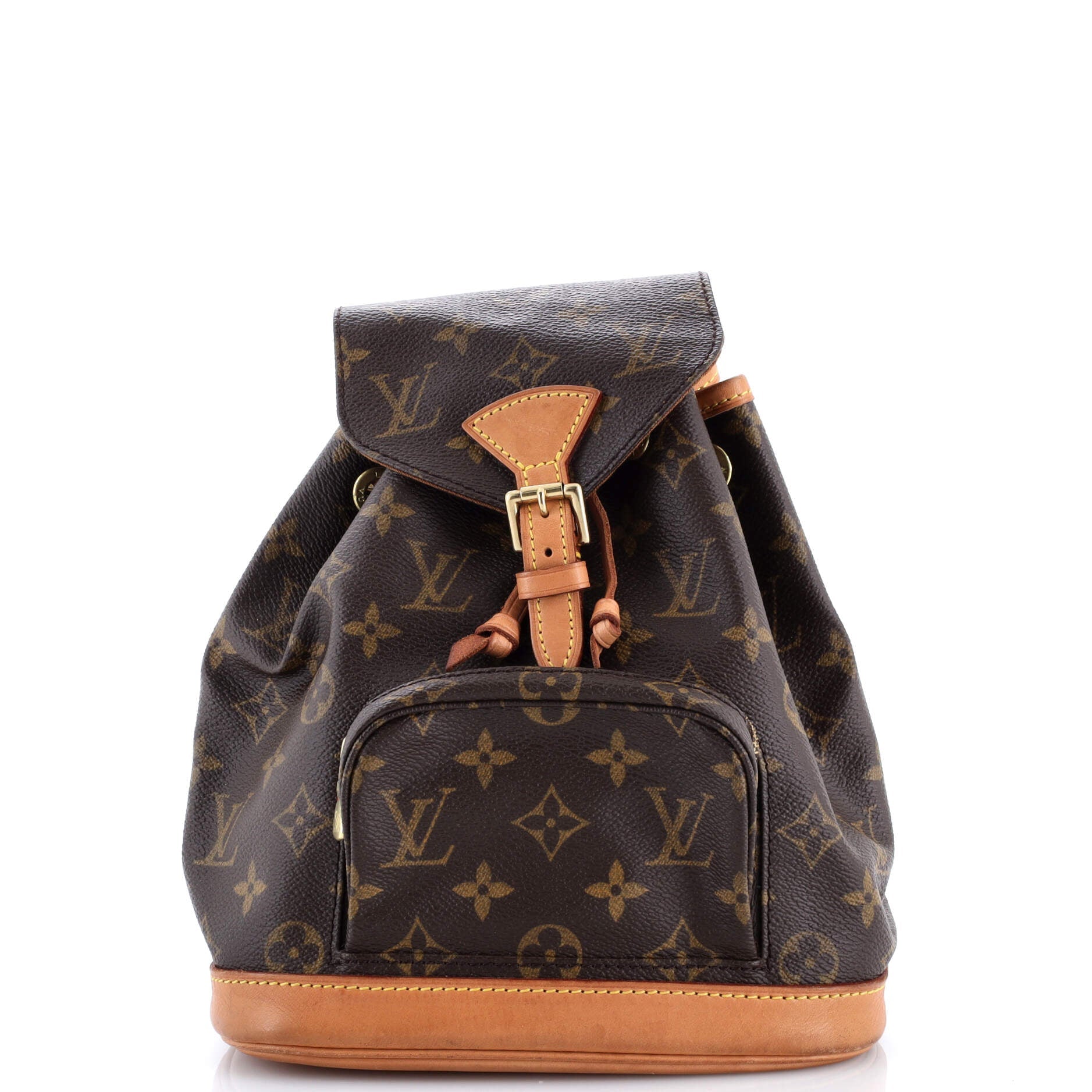 Louis Vuitton Vintage Montsouris Backpack Monogram Canvas PM