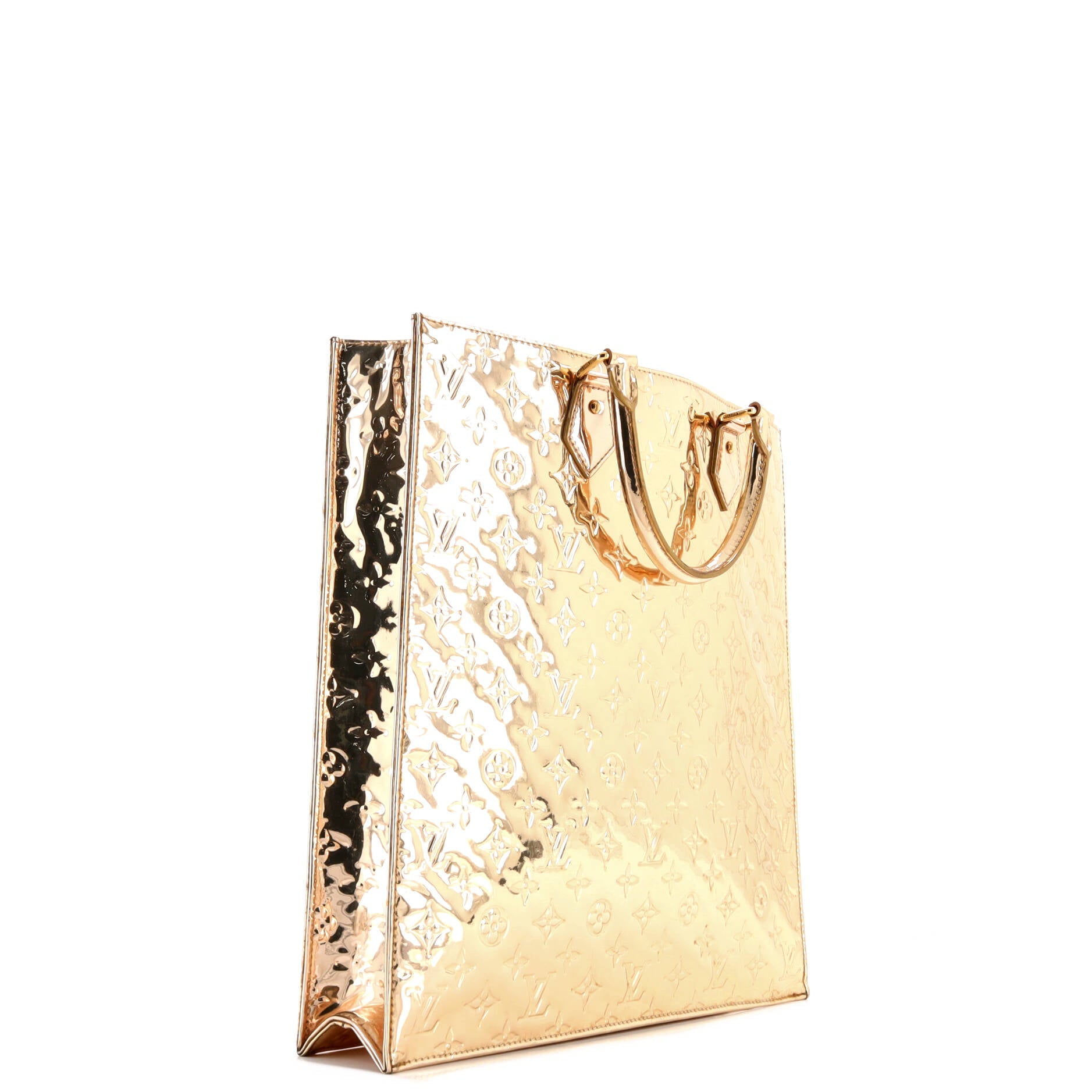 Louis Vuitton Sac Plat Bag Monogram Miroir PVC