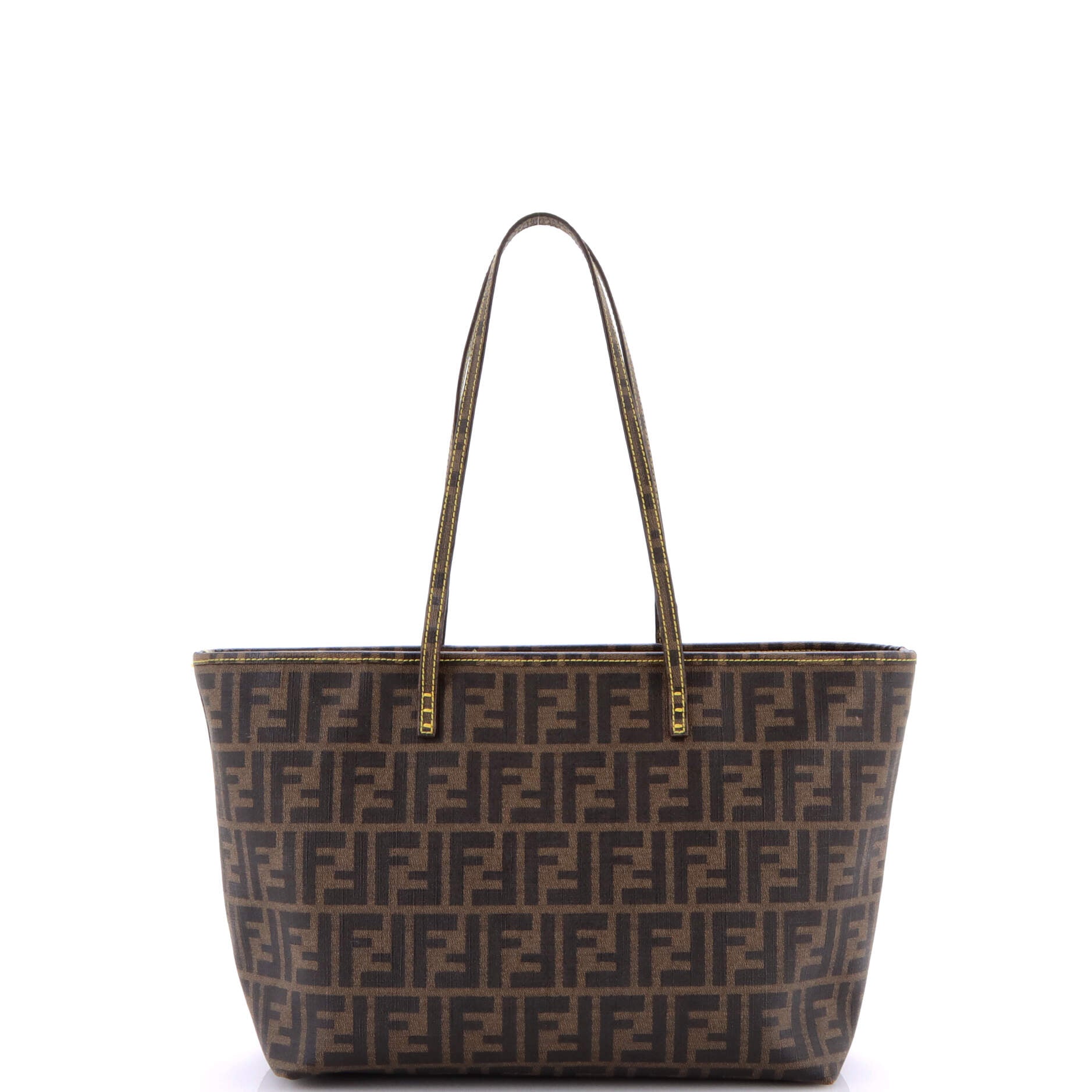 Fendi Roll Tote Zucca Coated Canvas Medium