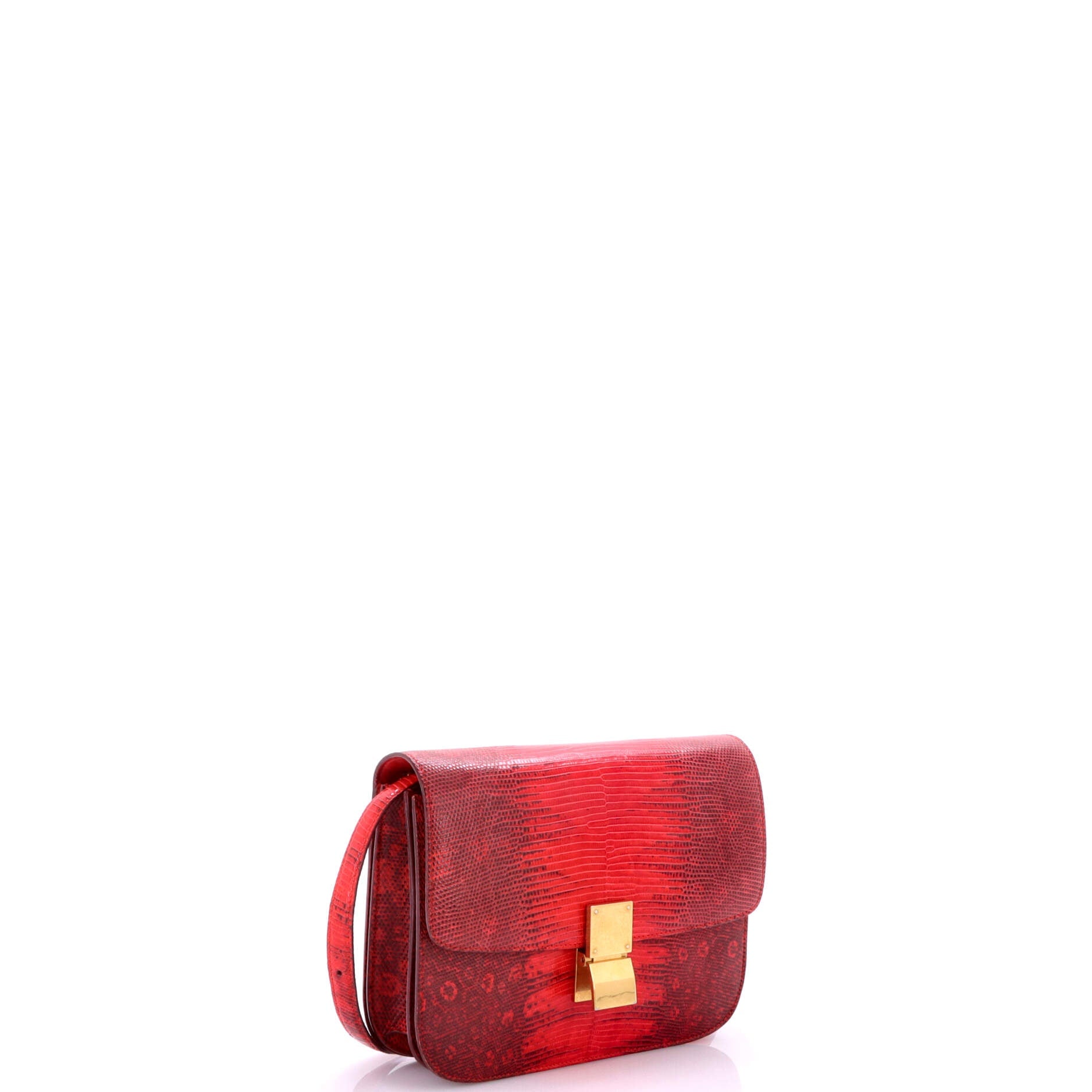 Celine Classic Box Bag Lizard Medium