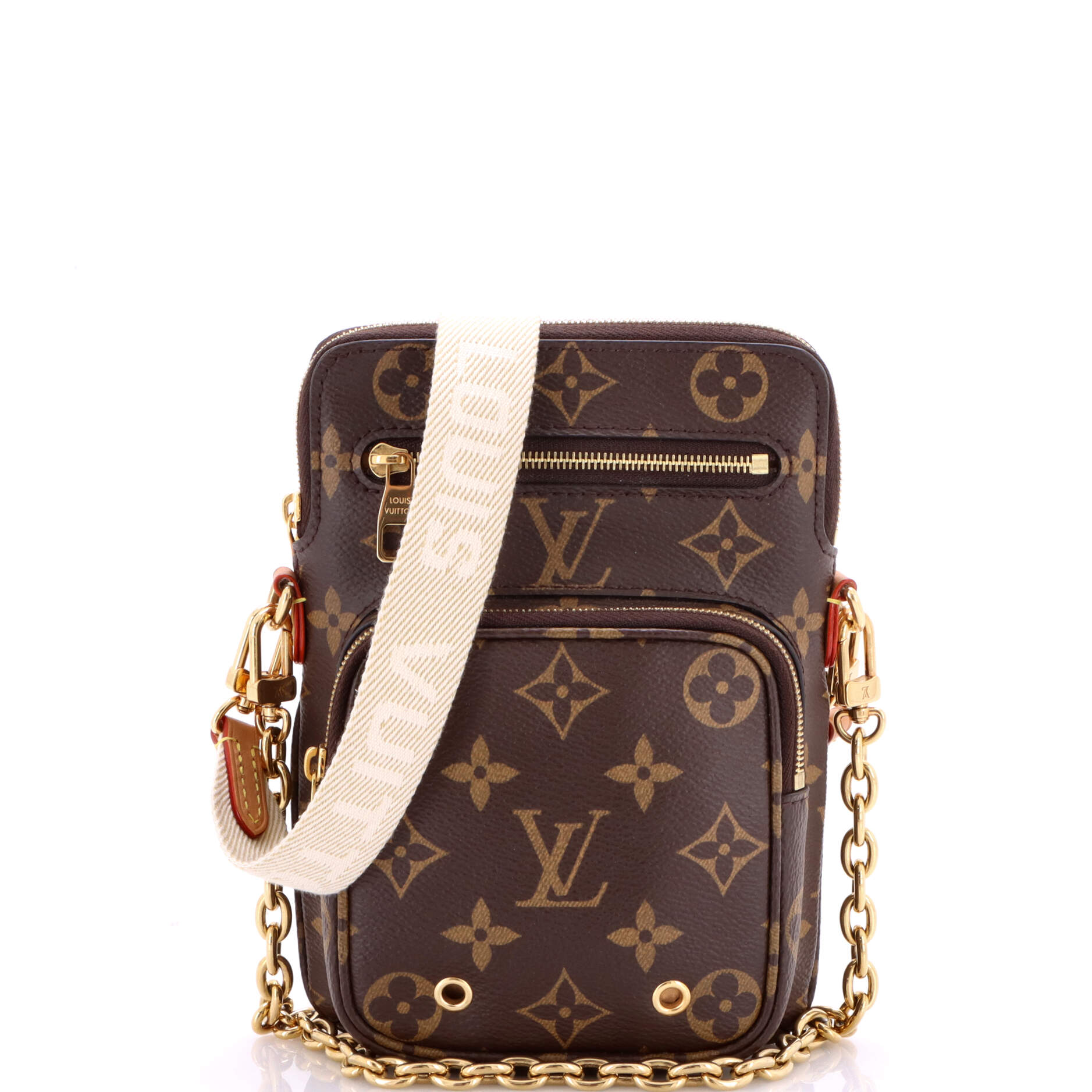 Louis Vuitton Utility Phone Sleeve Bag Monogram Canvas