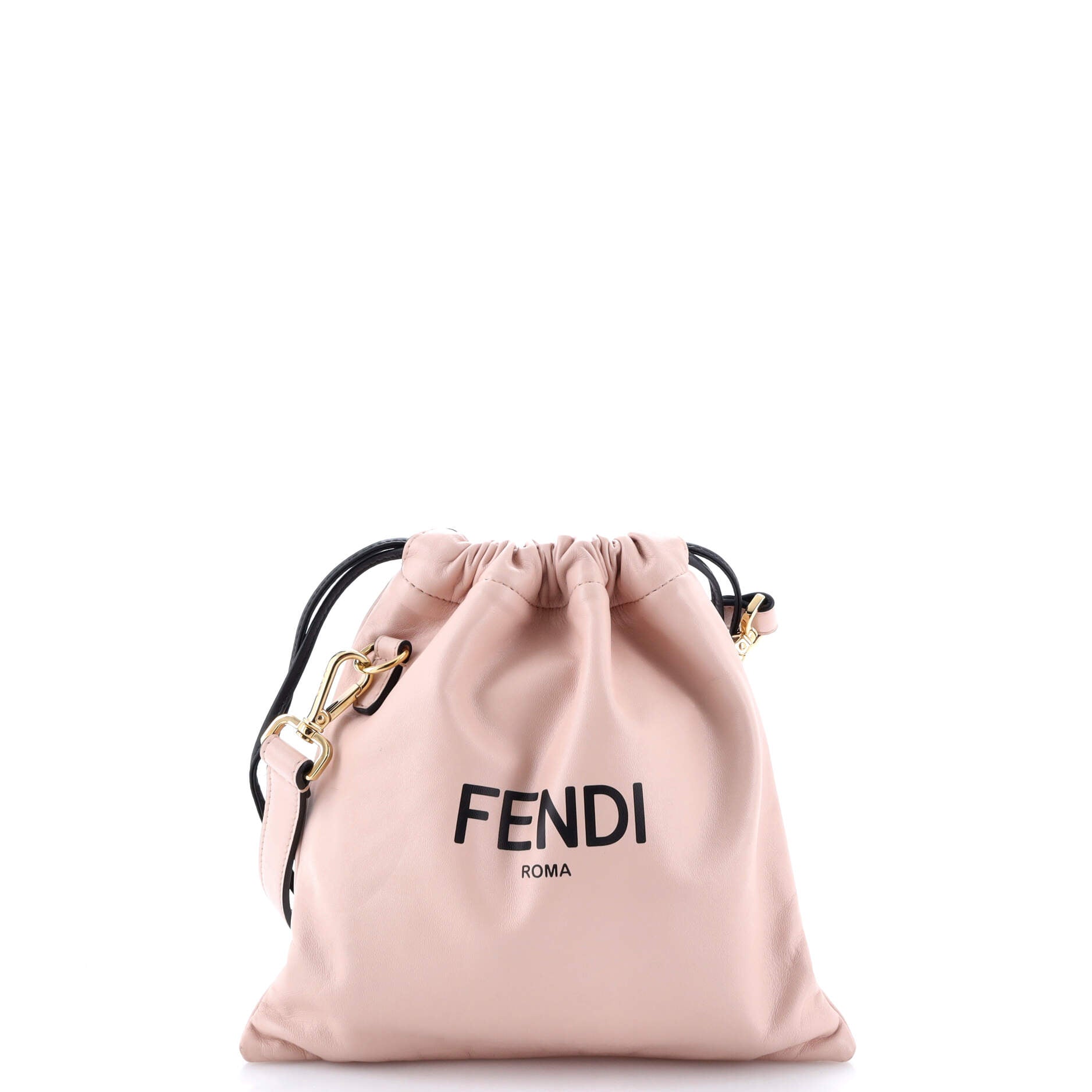 Fendi Pack Pouch Crossbody Bag Leather Small