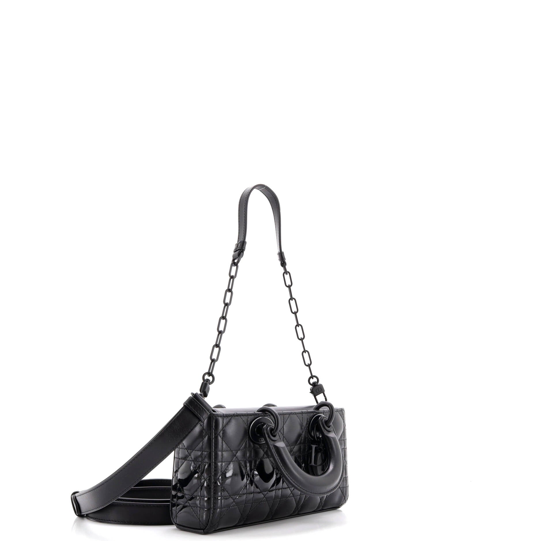 Christian Dior Lady D-Joy Bag Cannage Quilt Gradient Patent Small