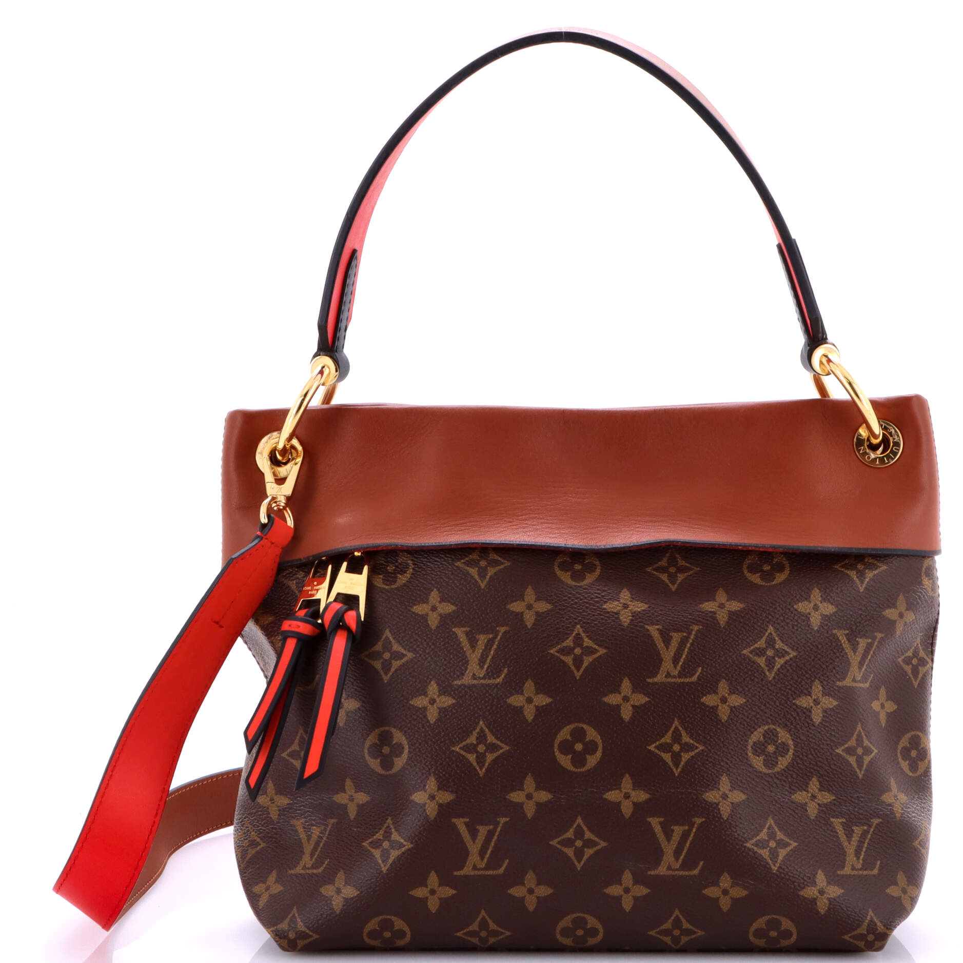 Louis Vuitton Tuileries Besace Bag Monogram Canvas with Leather