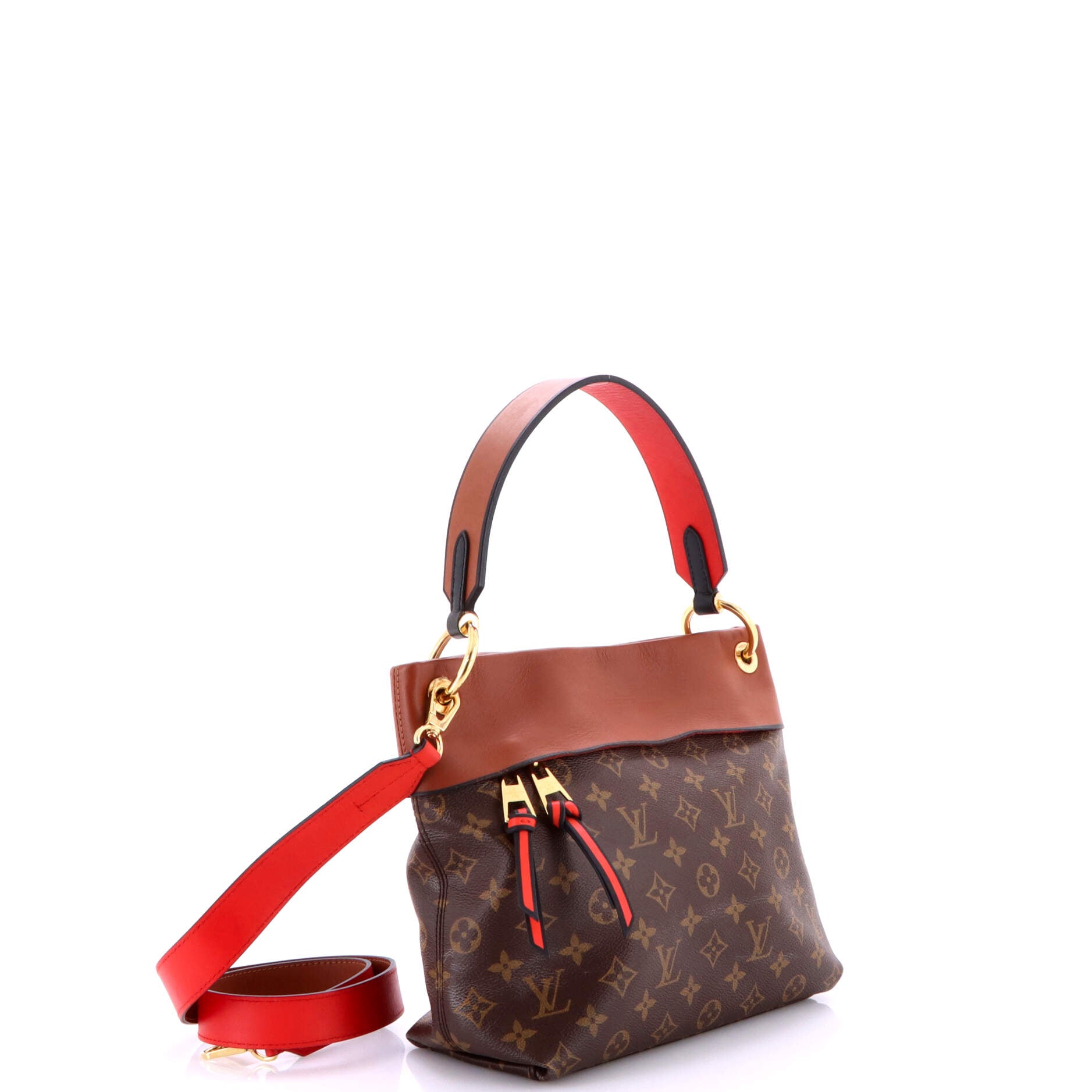 Louis Vuitton Tuileries Besace Bag Monogram Canvas with Leather
