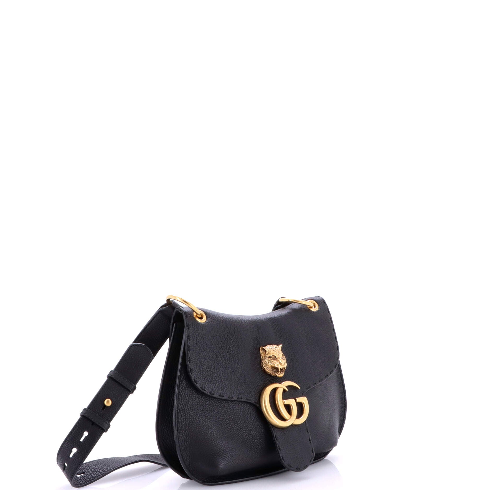 Gucci GG Marmont Animalier Shoulder Bag Leather Medium