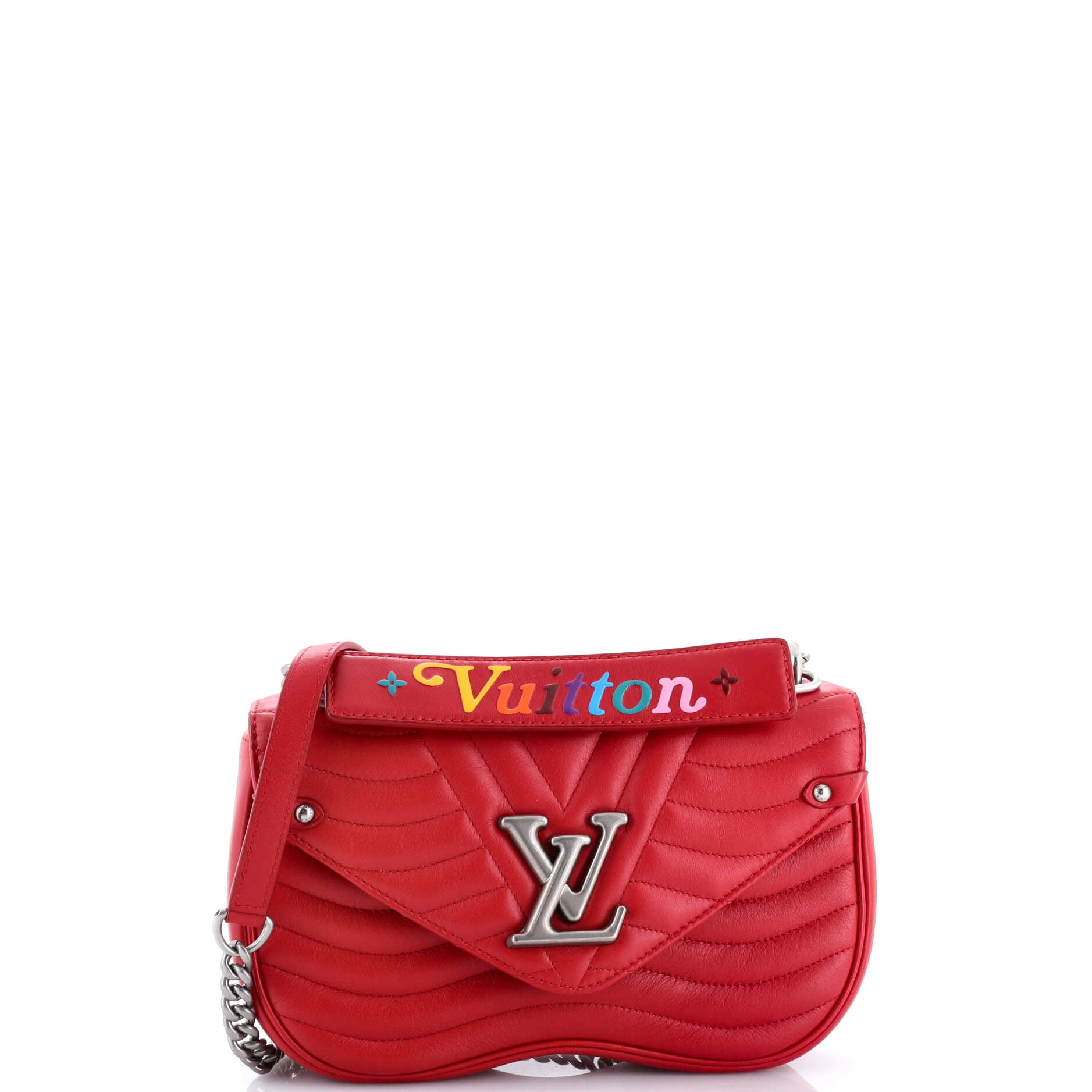 Louis Vuitton New Wave Chain Bag Quilted Leather PM