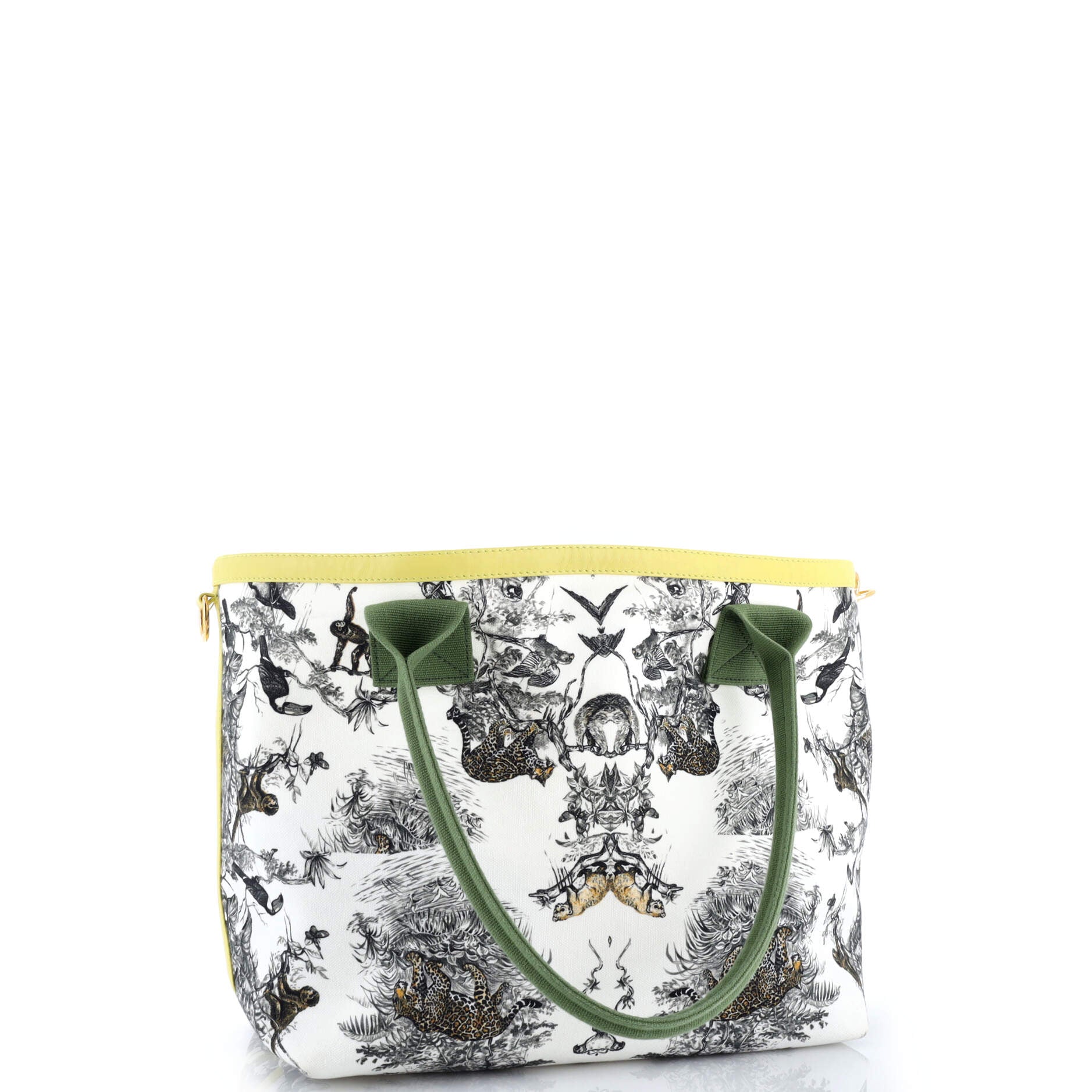 Hermes Petit H So Tote Printed Canvas