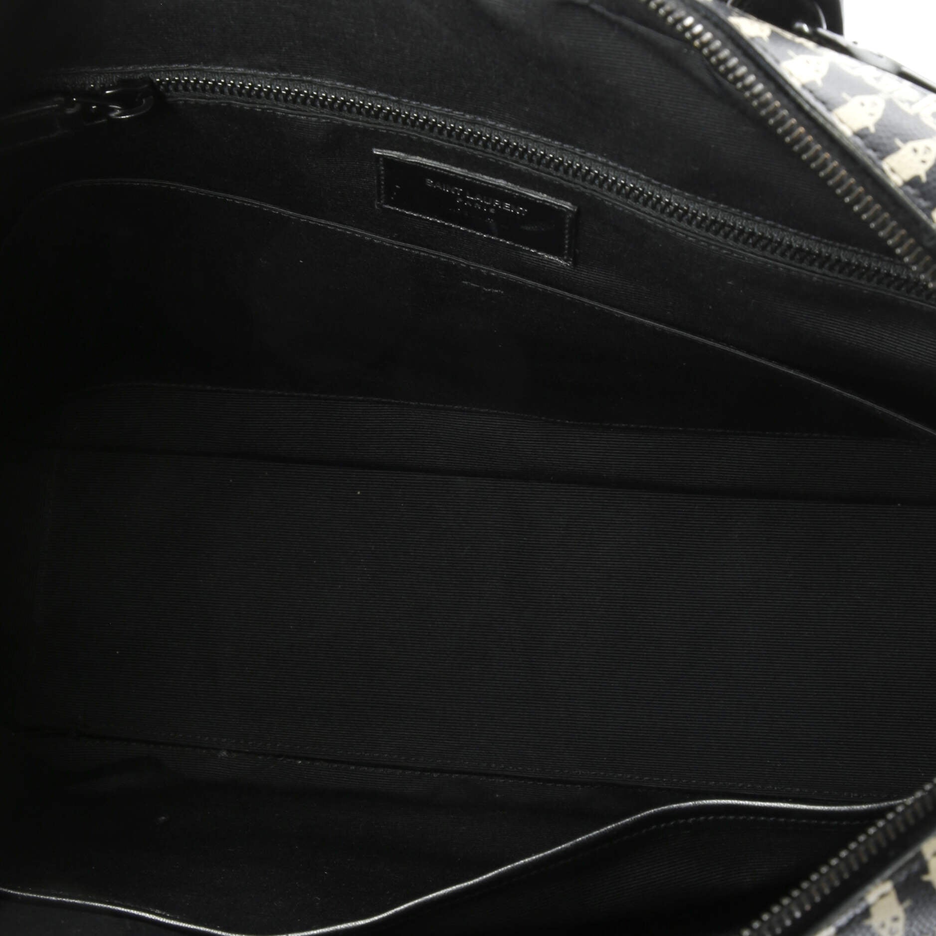 Saint Laurent Museum Briefcase Printed Leather Medium