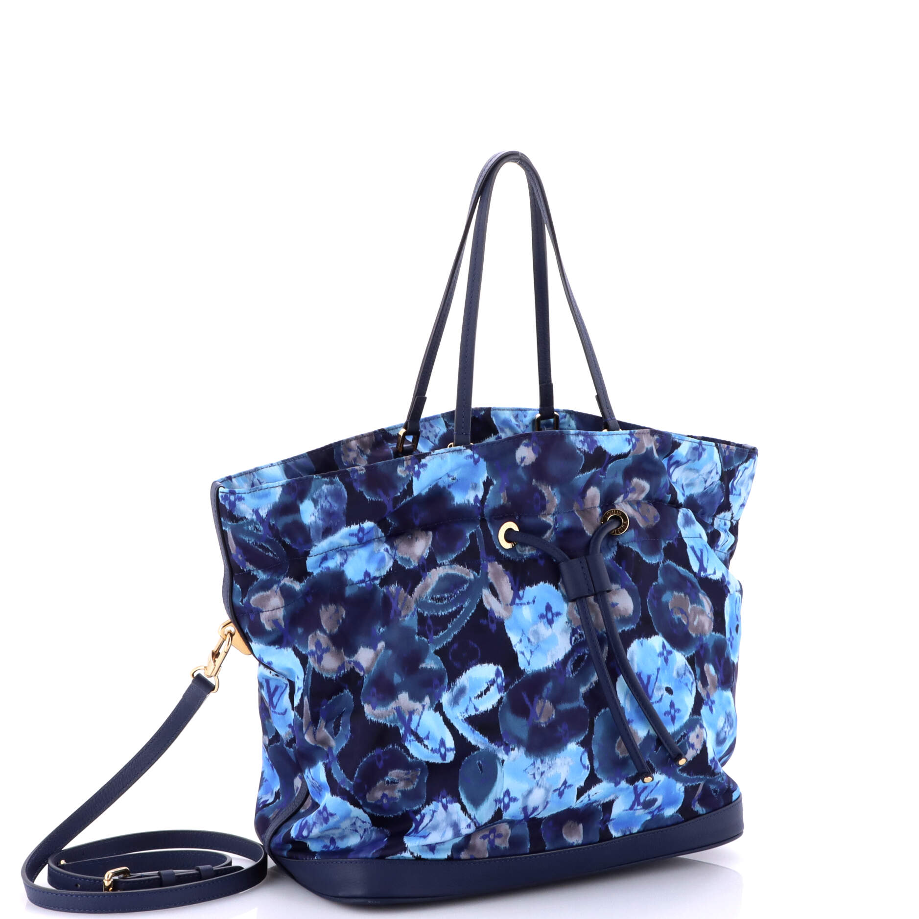 Louis Vuitton Noefull Handbag Ikat Nylon MM
