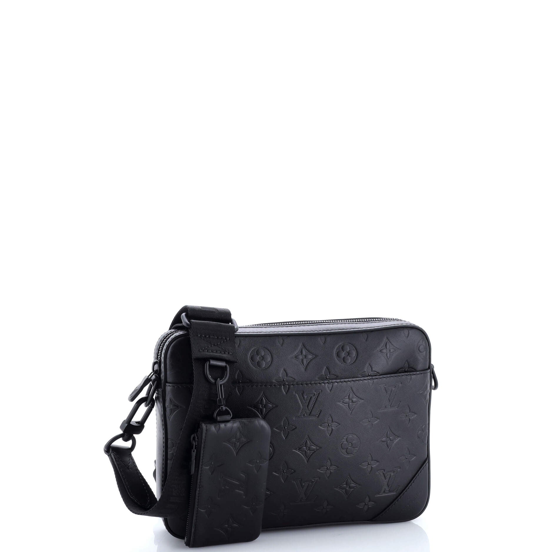 Louis Vuitton Duo Messenger Bag Monogram Shadow Leather