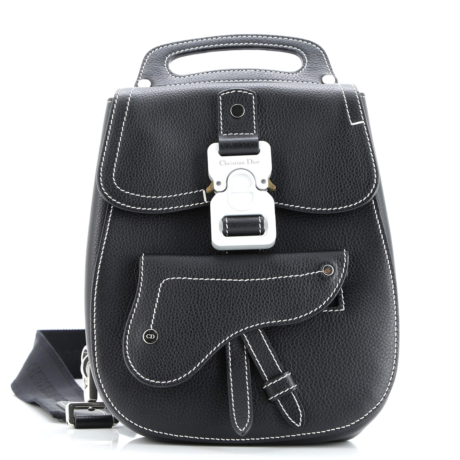 Christian Dior Gallop Sling Bag Leather Medium