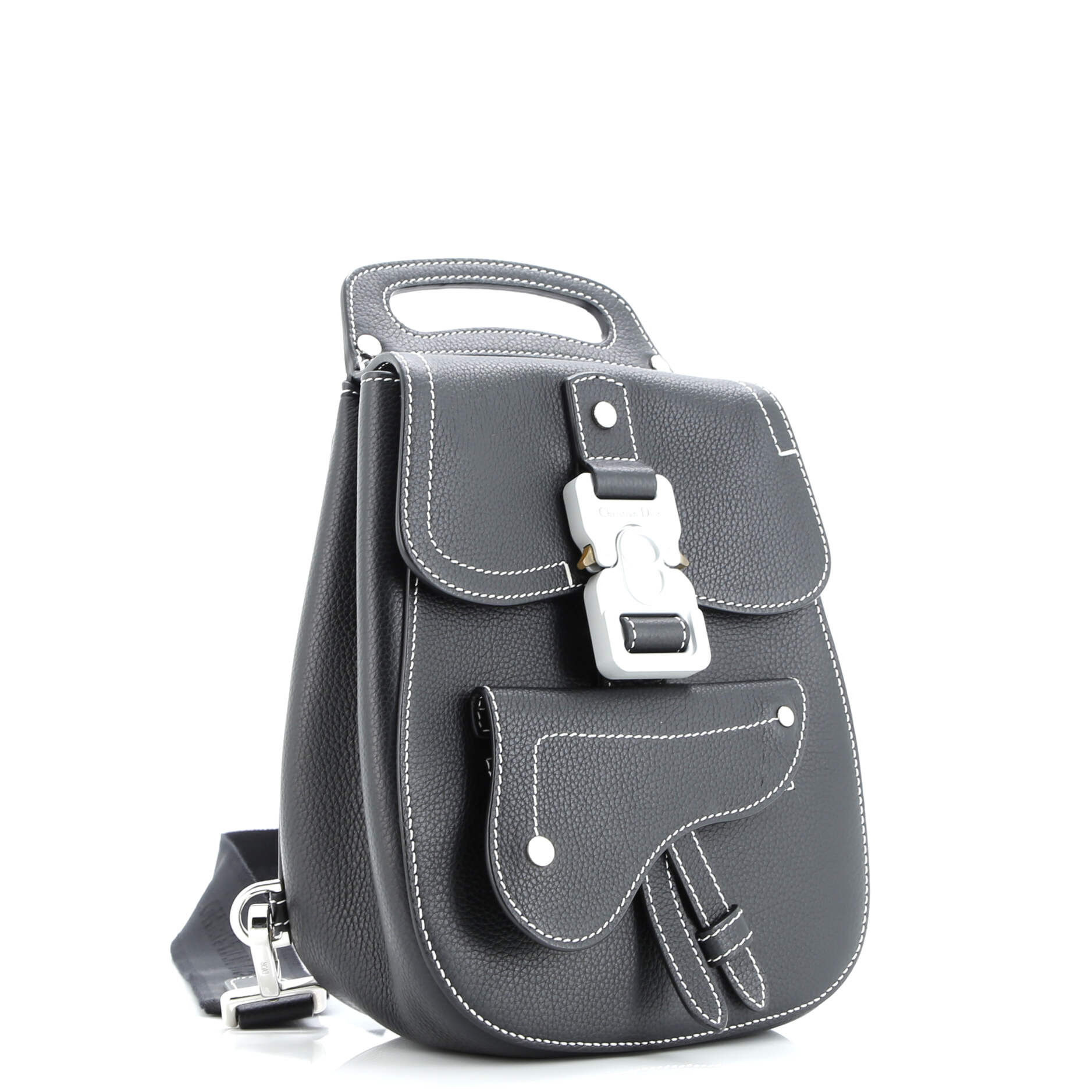 Christian Dior Gallop Sling Bag Leather Medium
