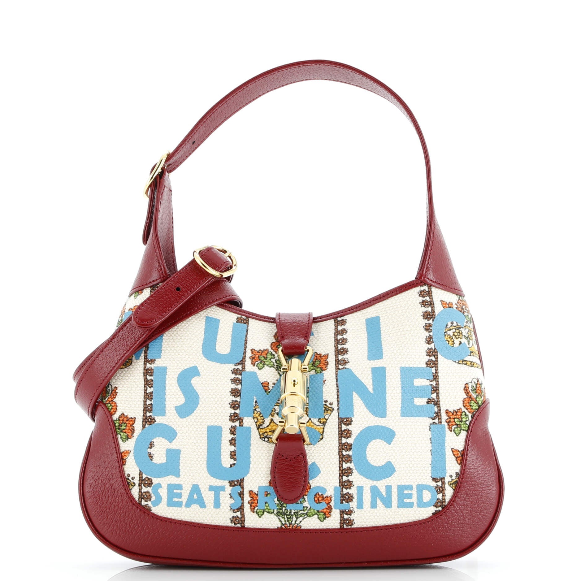 Gucci 100 Jackie 1961 Hobo Limited Edition Canvas Small
