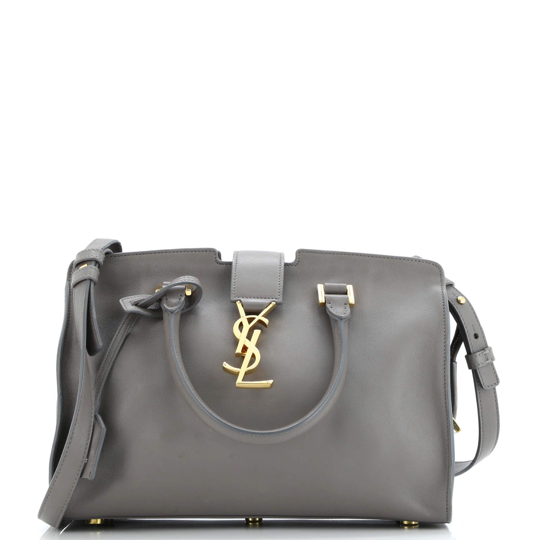Saint Laurent Monogram Cabas Leather Baby