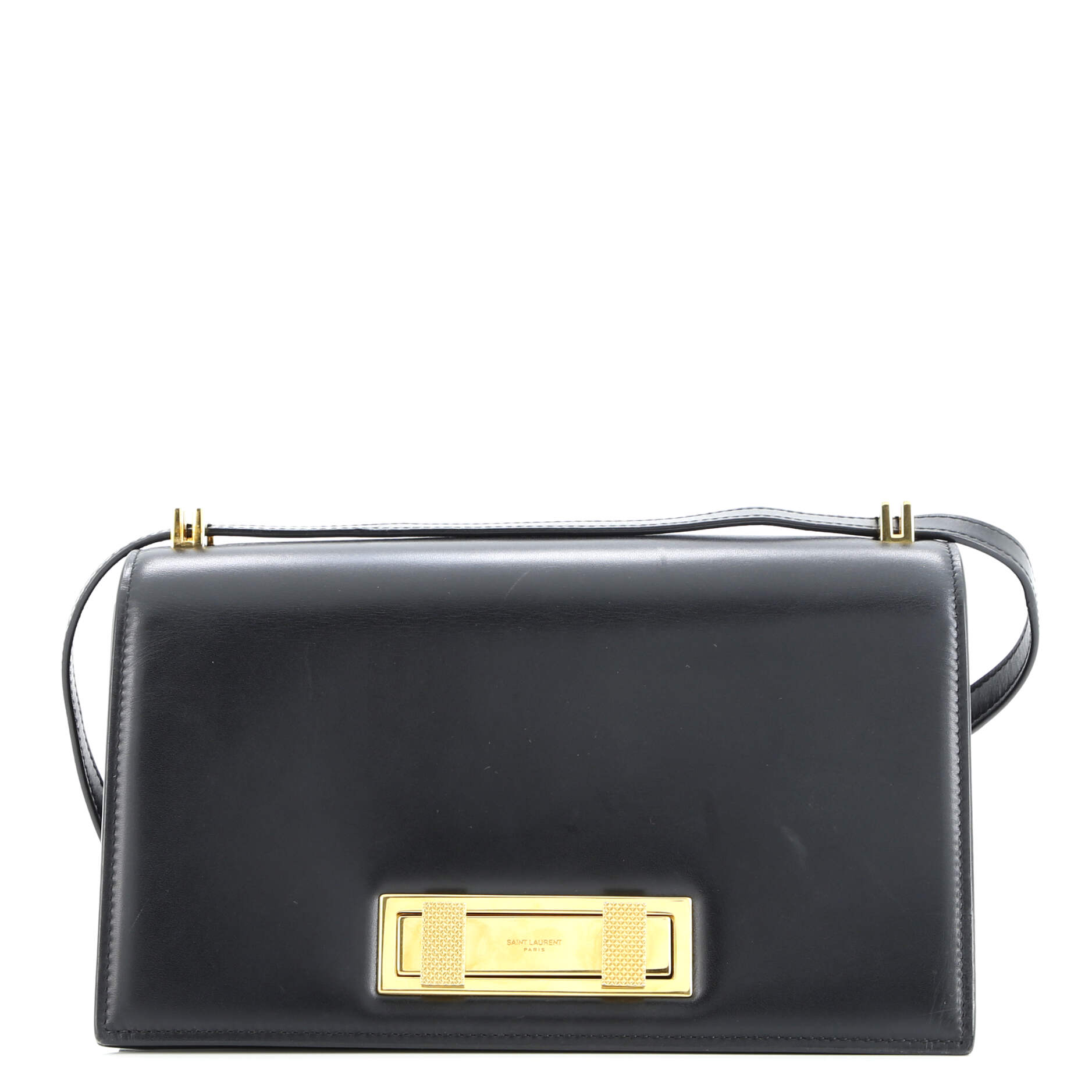 Saint Laurent Domino Shoulder Bag Leather Medium