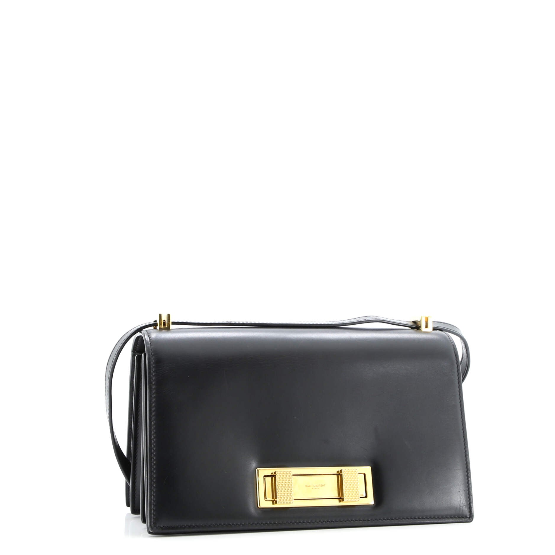 Saint Laurent Domino Shoulder Bag Leather Medium