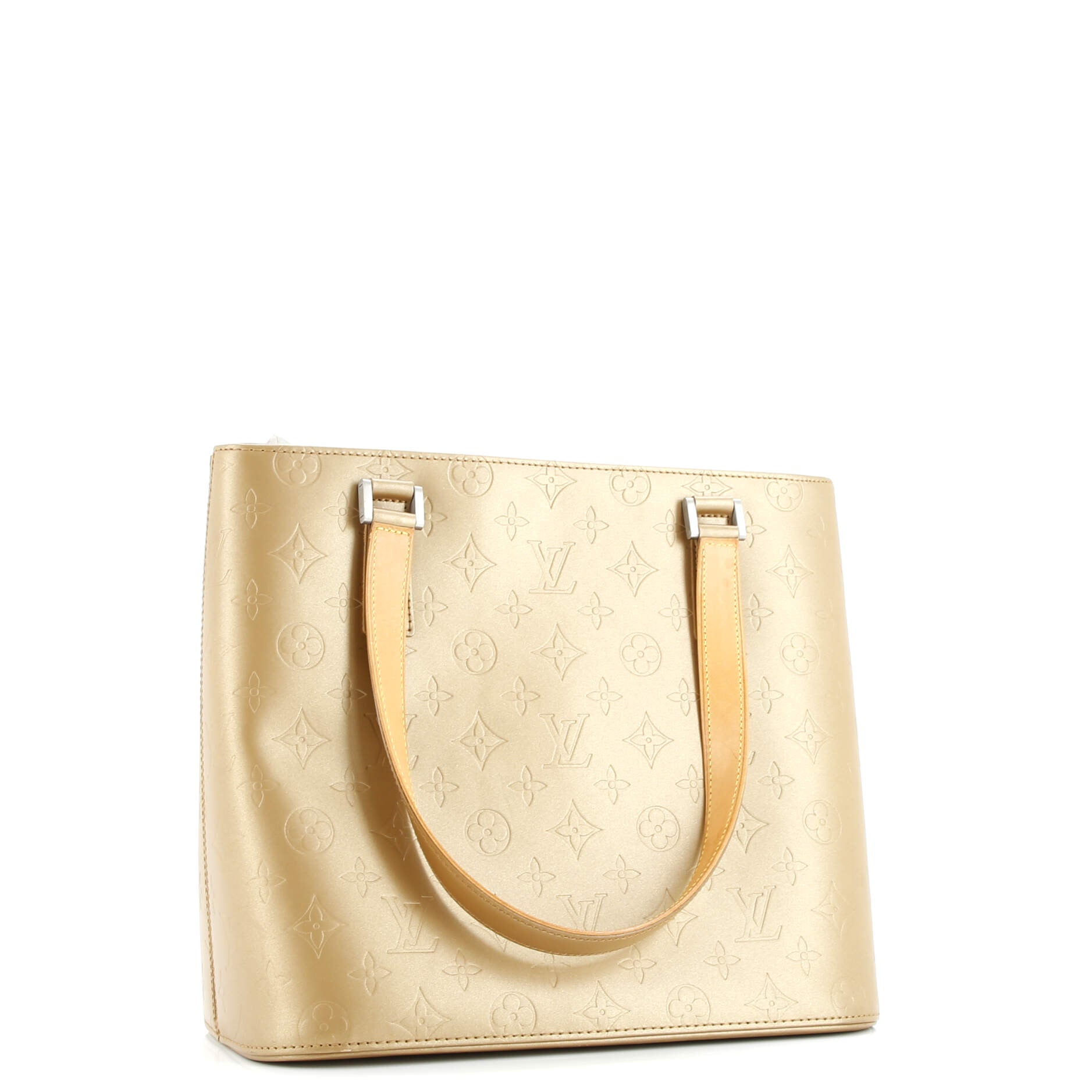 Louis Vuitton Mat Stockton Handbag Monogram Vernis