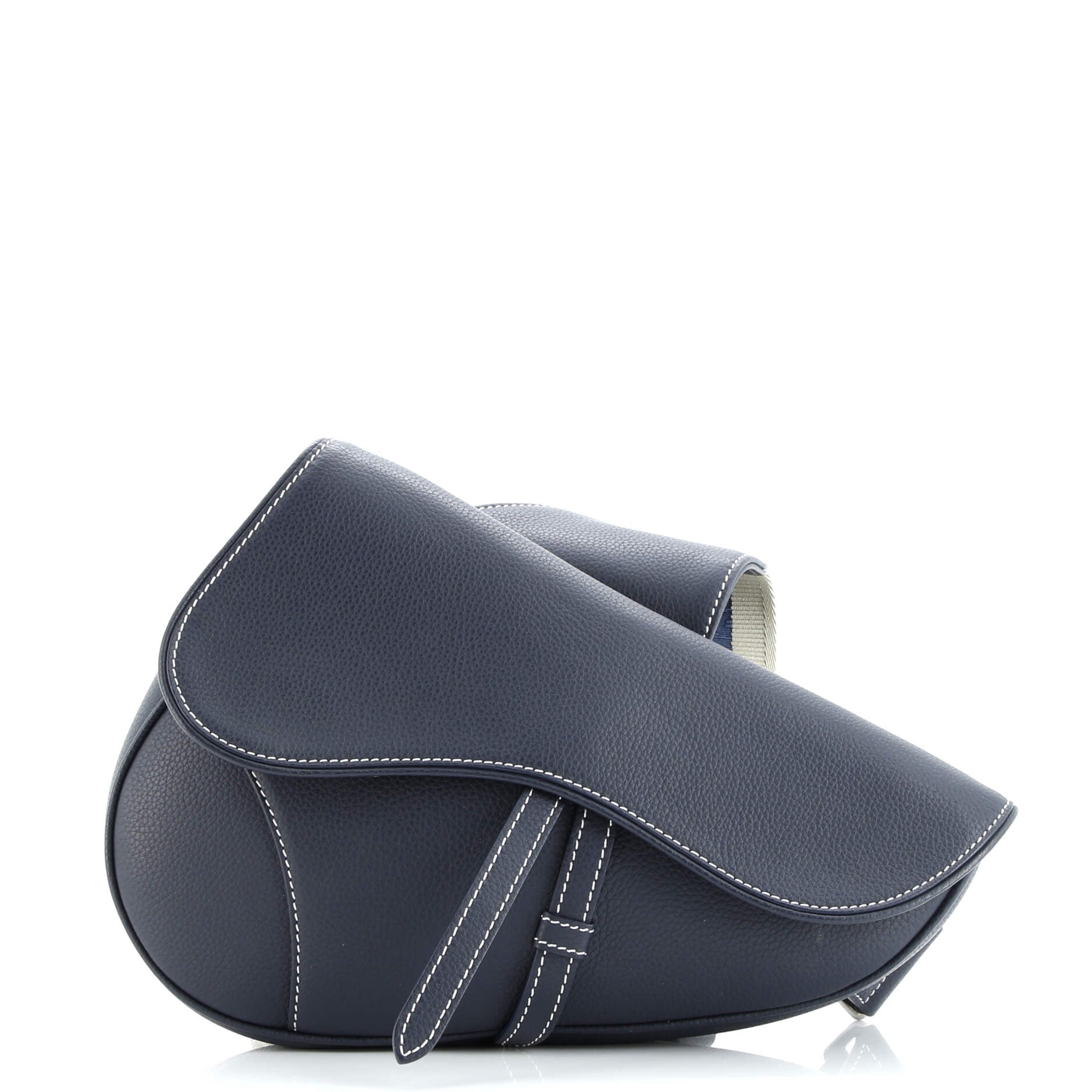 Christian Dior Saddle Crossbody Bag Leather