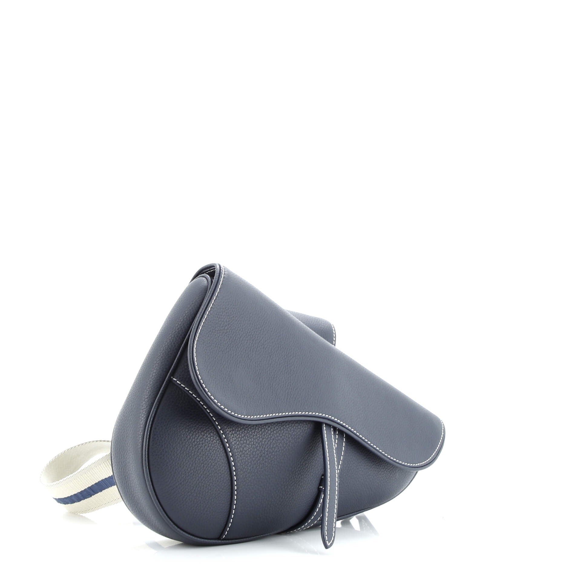 Christian Dior Saddle Crossbody Bag Leather