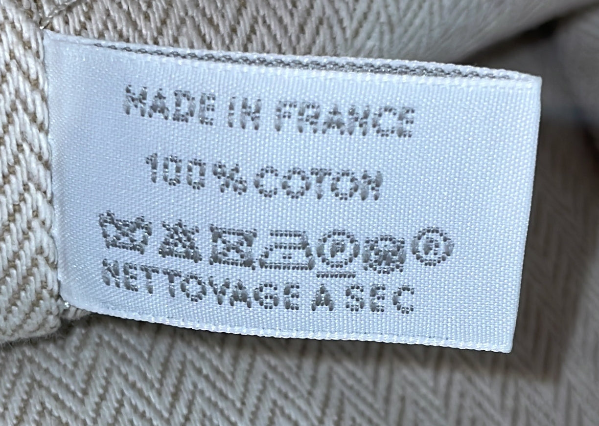 Hermes Les Cabanes Backpack Embroidered Toile
