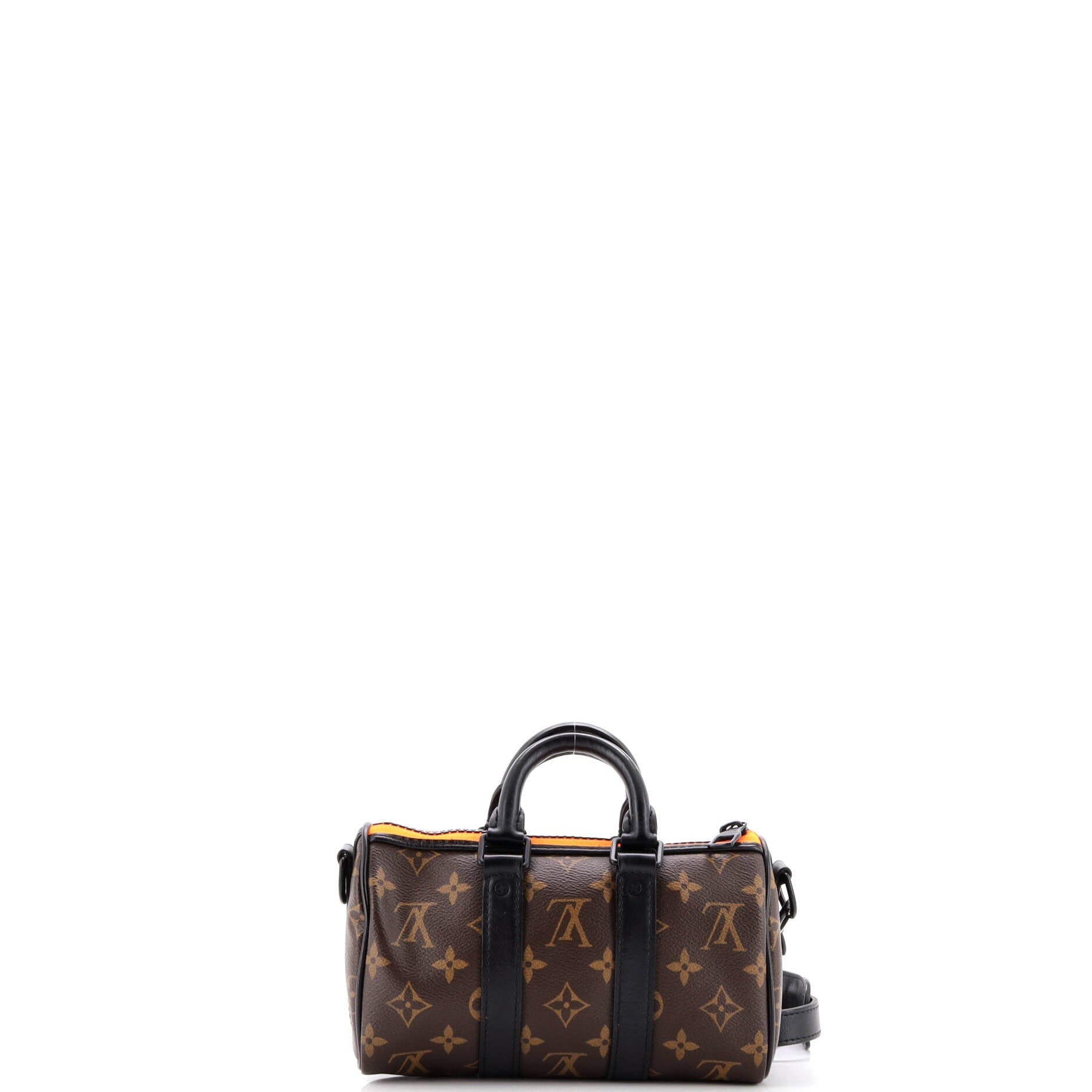 Louis Vuitton Keepall Bandouliere Bag Monogram Canvas with LV Friends Patch XS