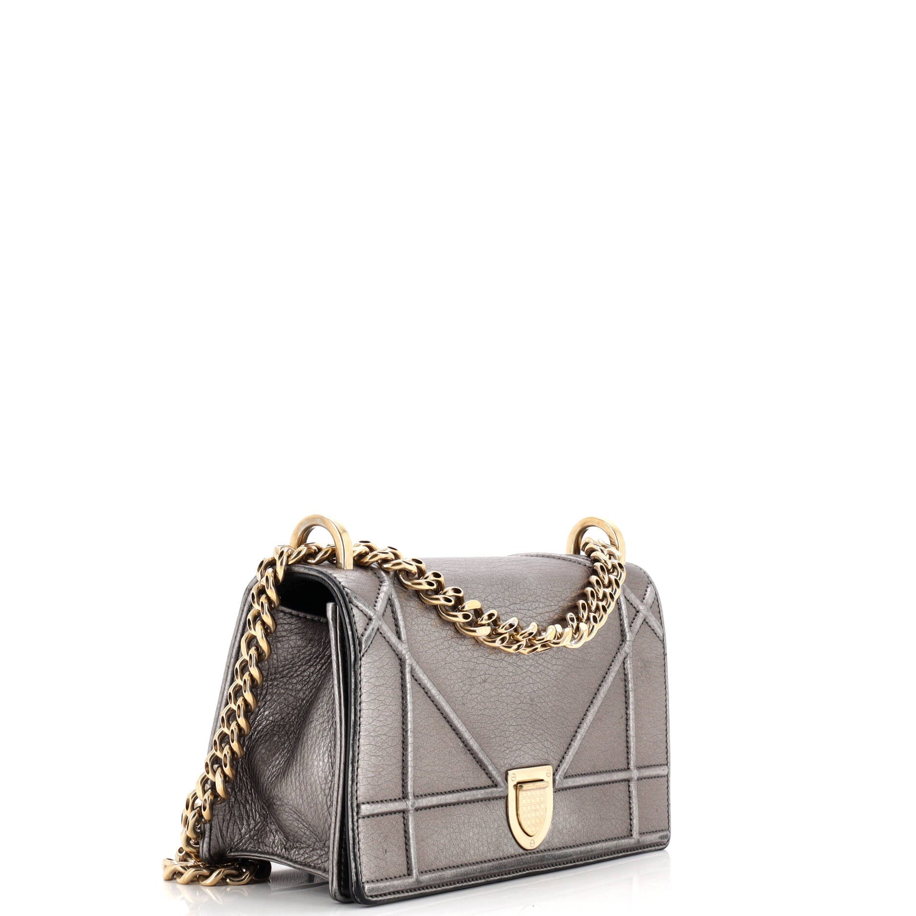 Christian Dior Diorama Wallet on Chain Leather