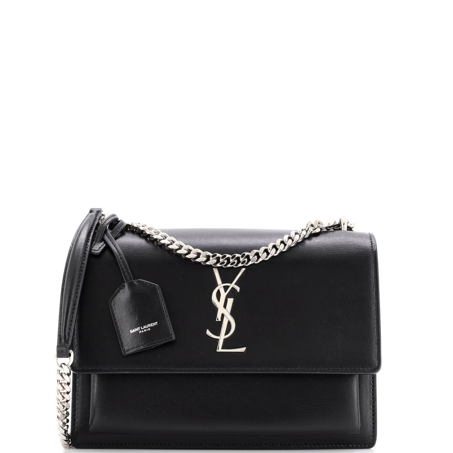Saint Laurent Sunset Crossbody Bag Leather Medium