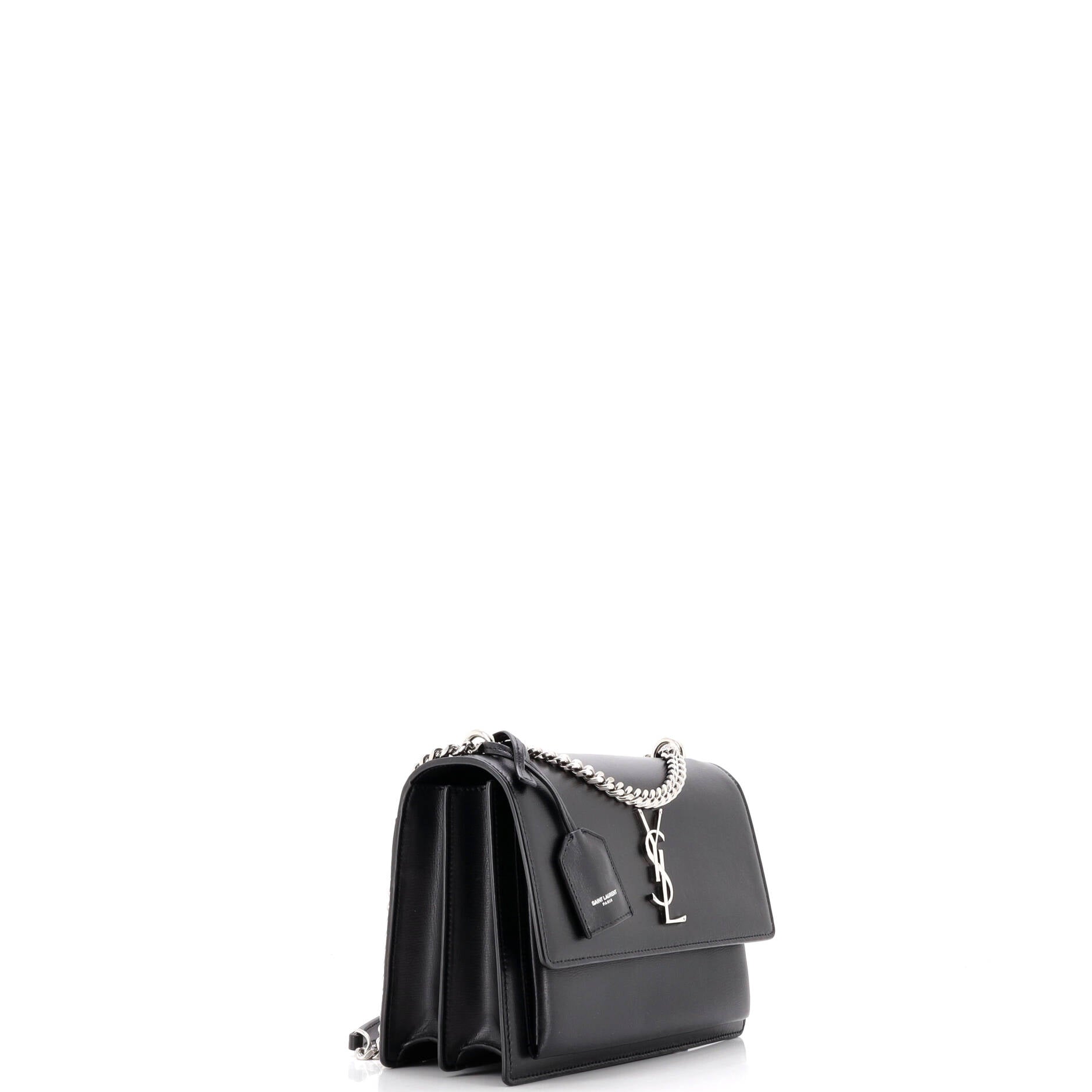 Saint Laurent Sunset Crossbody Bag Leather Medium