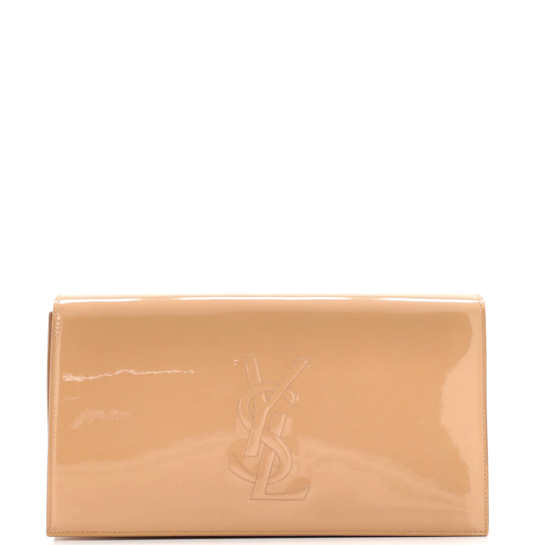 Saint Laurent Belle de Jour Clutch Leather Large