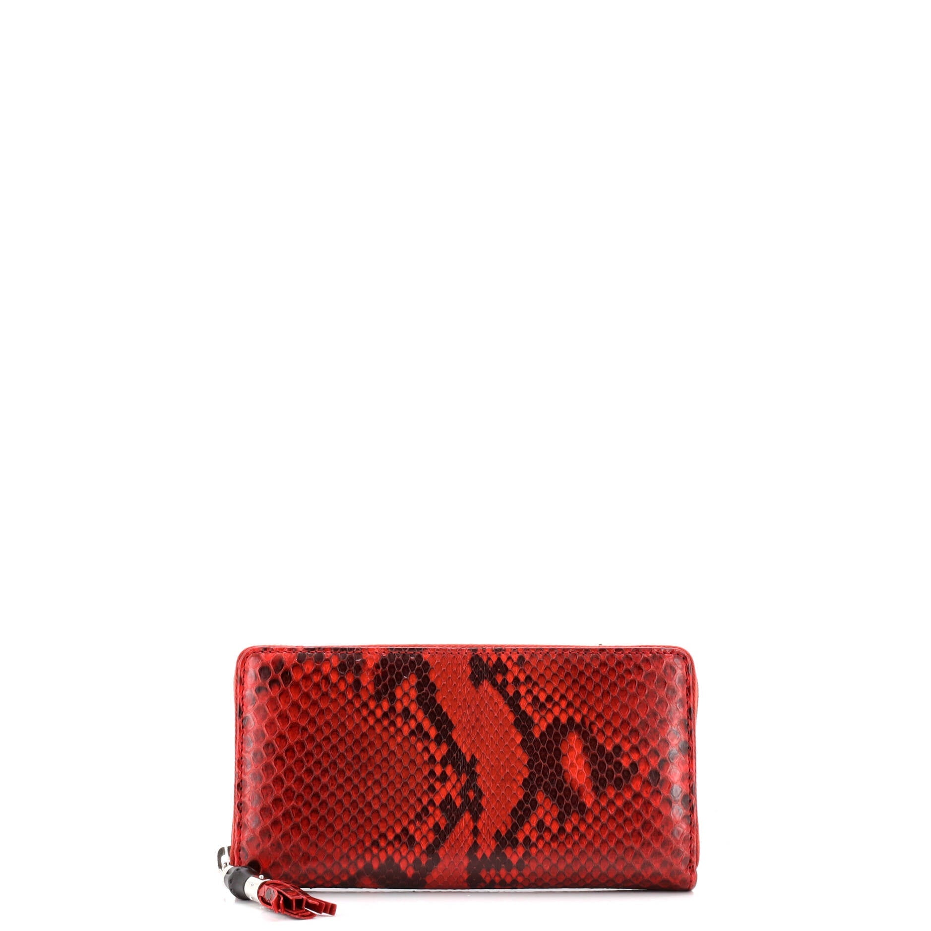 Gucci Zip Around Wallet Python Long