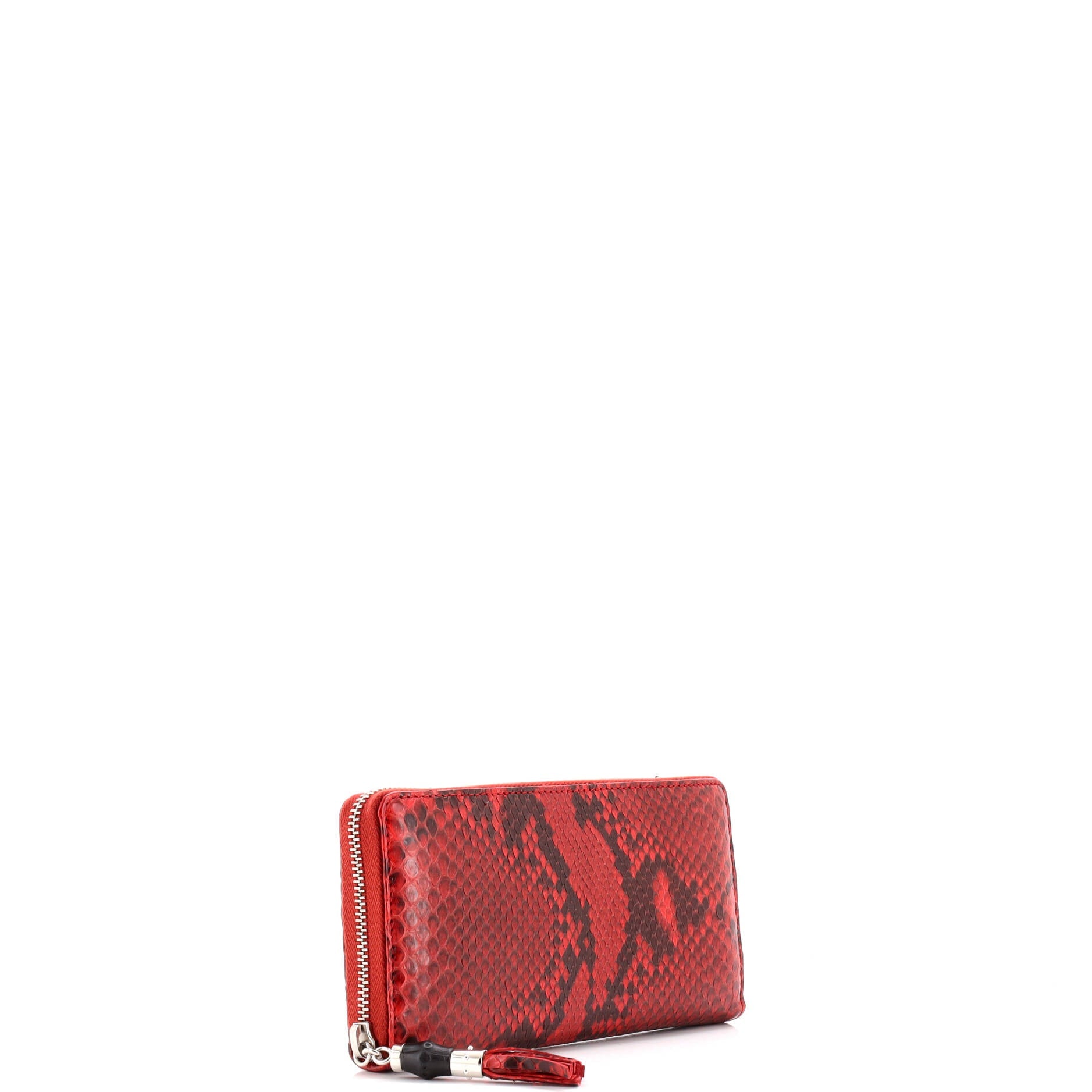 Gucci Zip Around Wallet Python Long