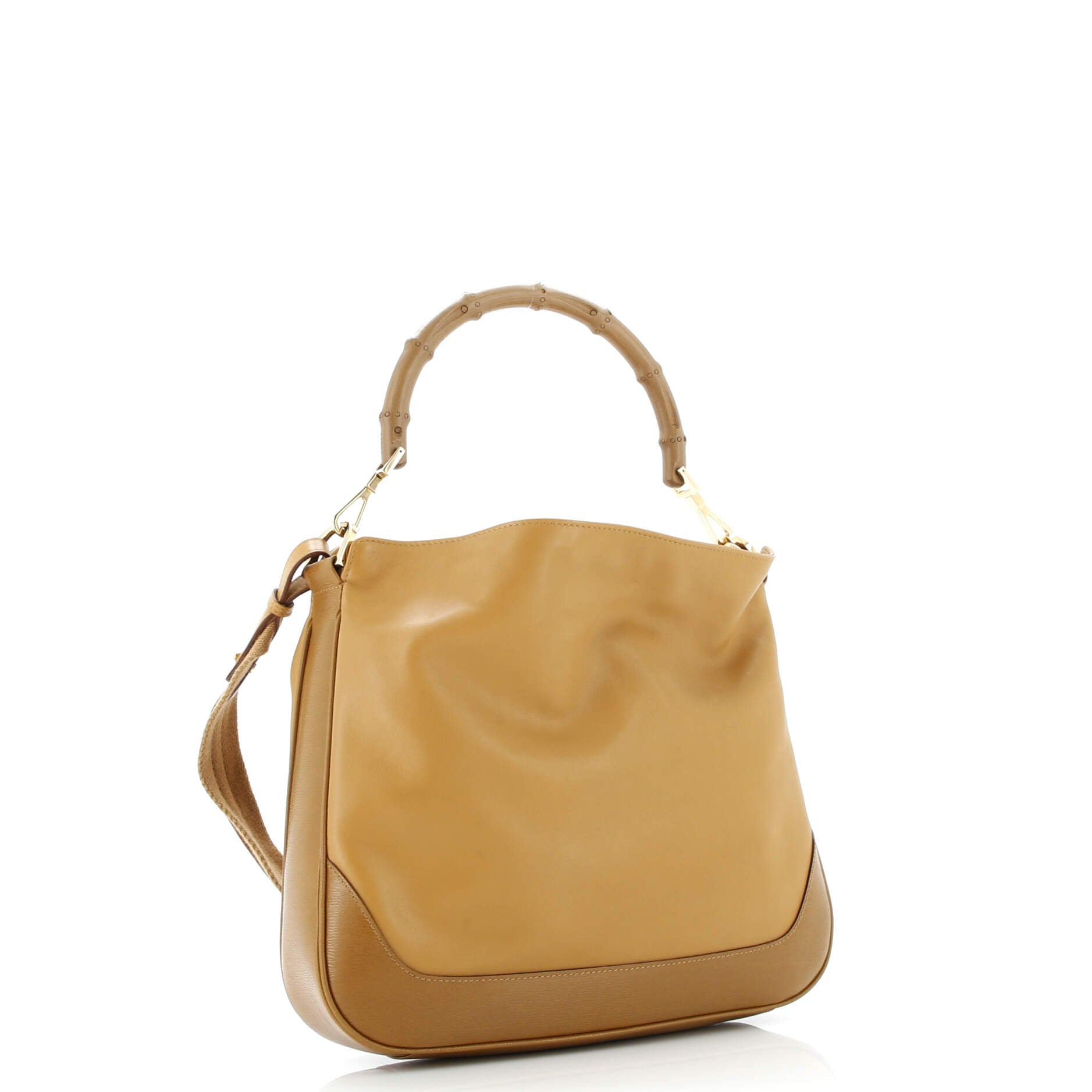 Gucci Diana Bamboo Shoulder Bag Leather Small