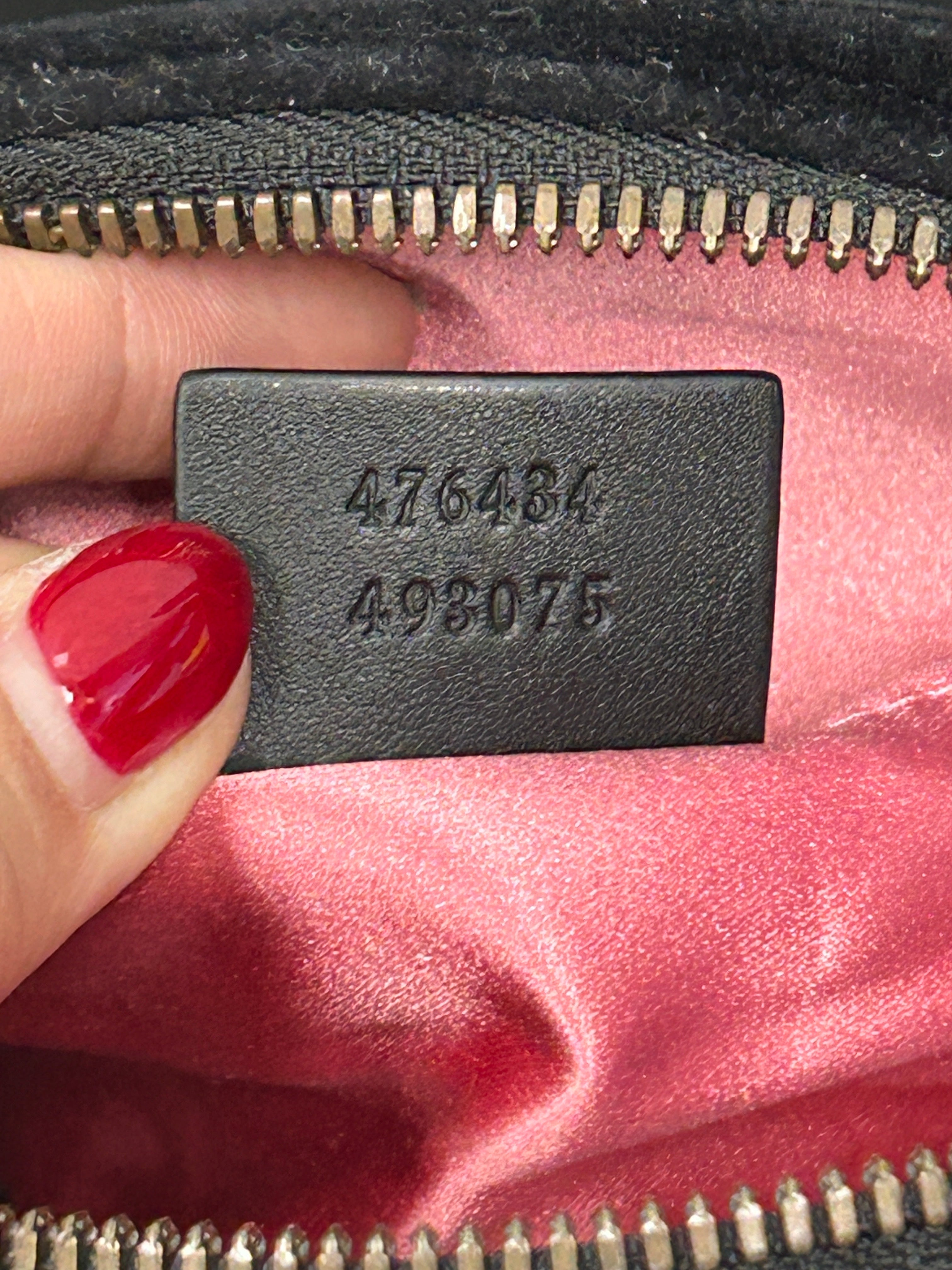 Gucci GG Marmont Belt Bag Matelasse Velvet